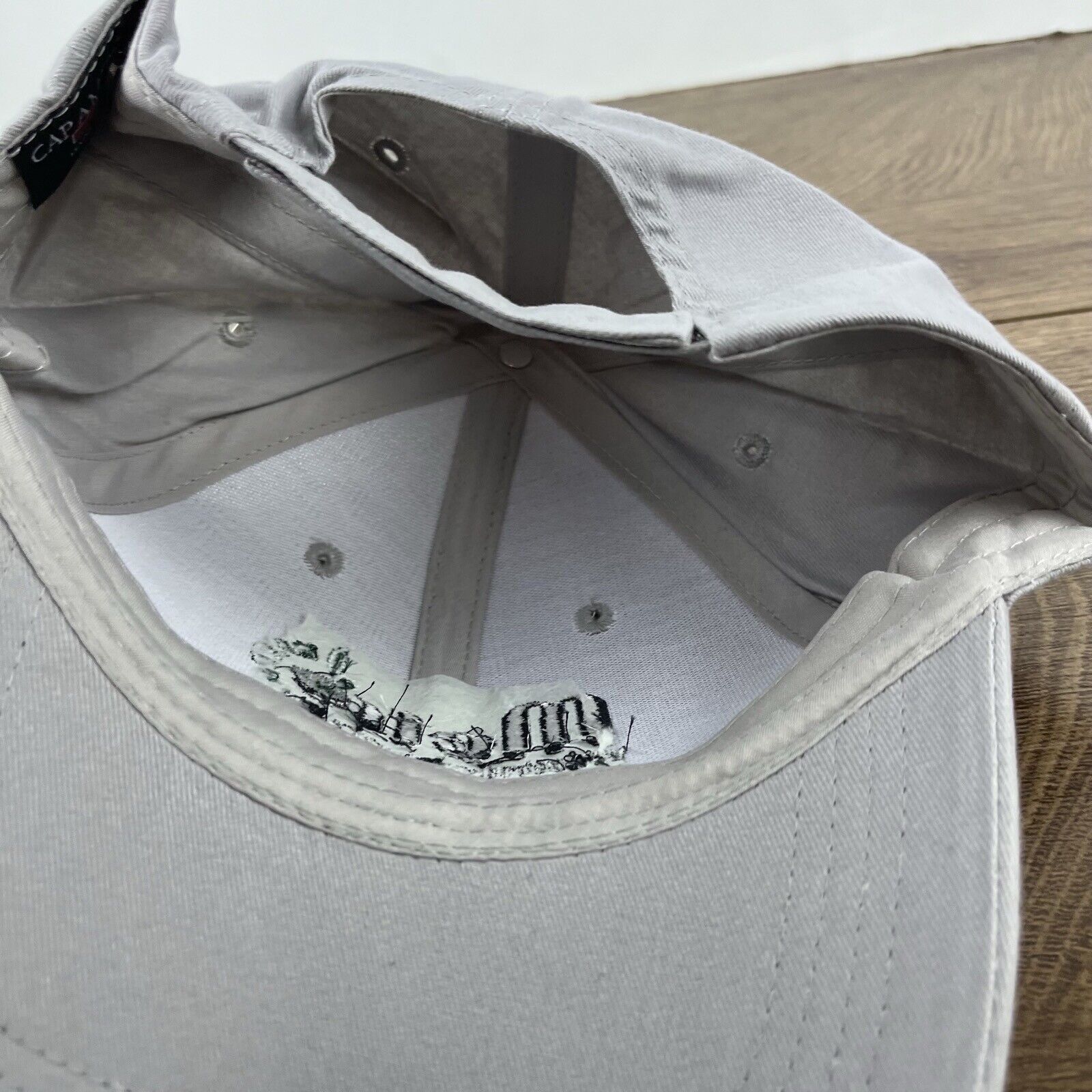 Other Metro Green Hat Gray Cap Adjustable Gray Adult Size Hat Size ONE SIZE - 13 Thumbnail