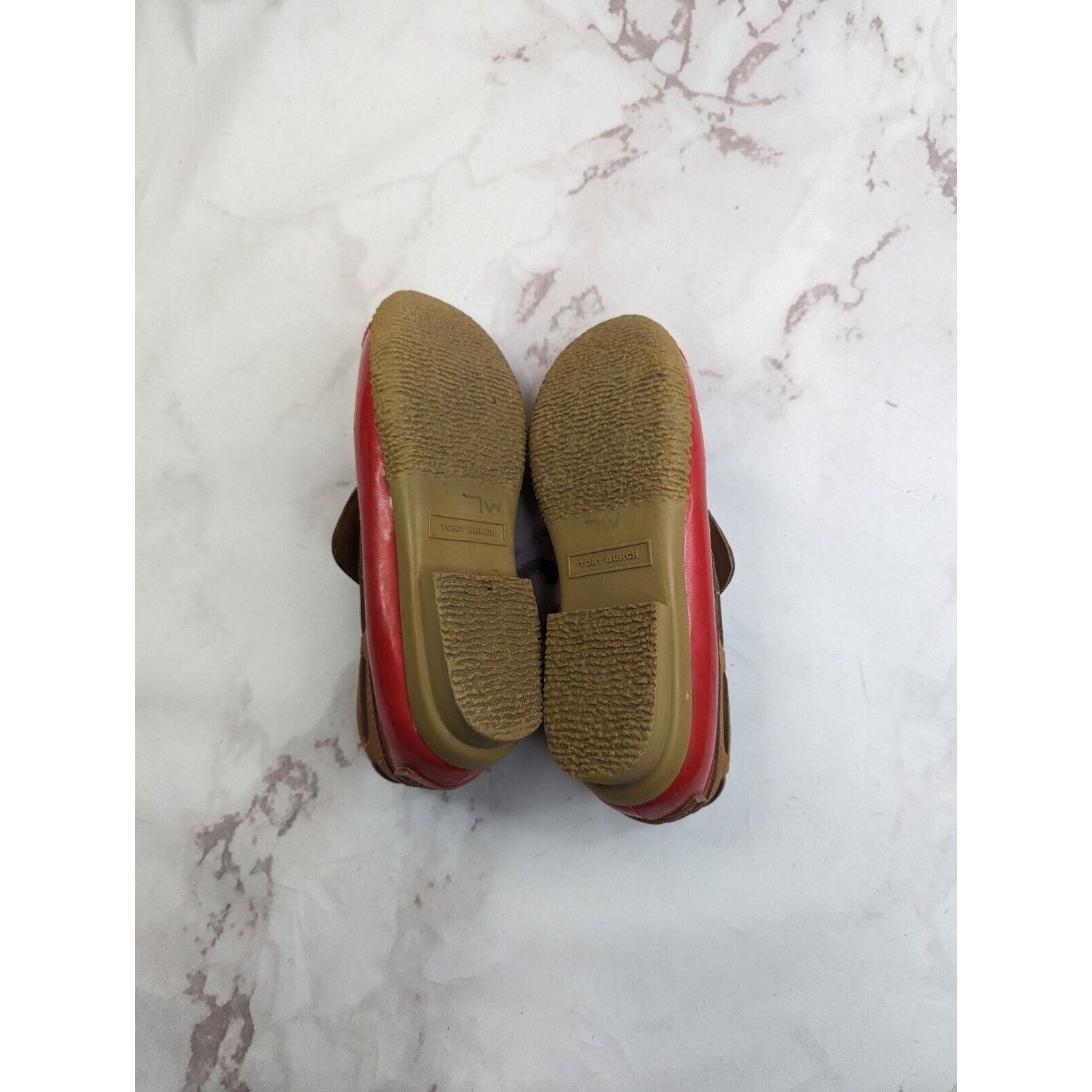 Tory Burch Tory Burch Loafer Women 9 Wellie Slip Shoe Leather Rain Boat Size US 9 / IT 39 - 6 Thumbnail