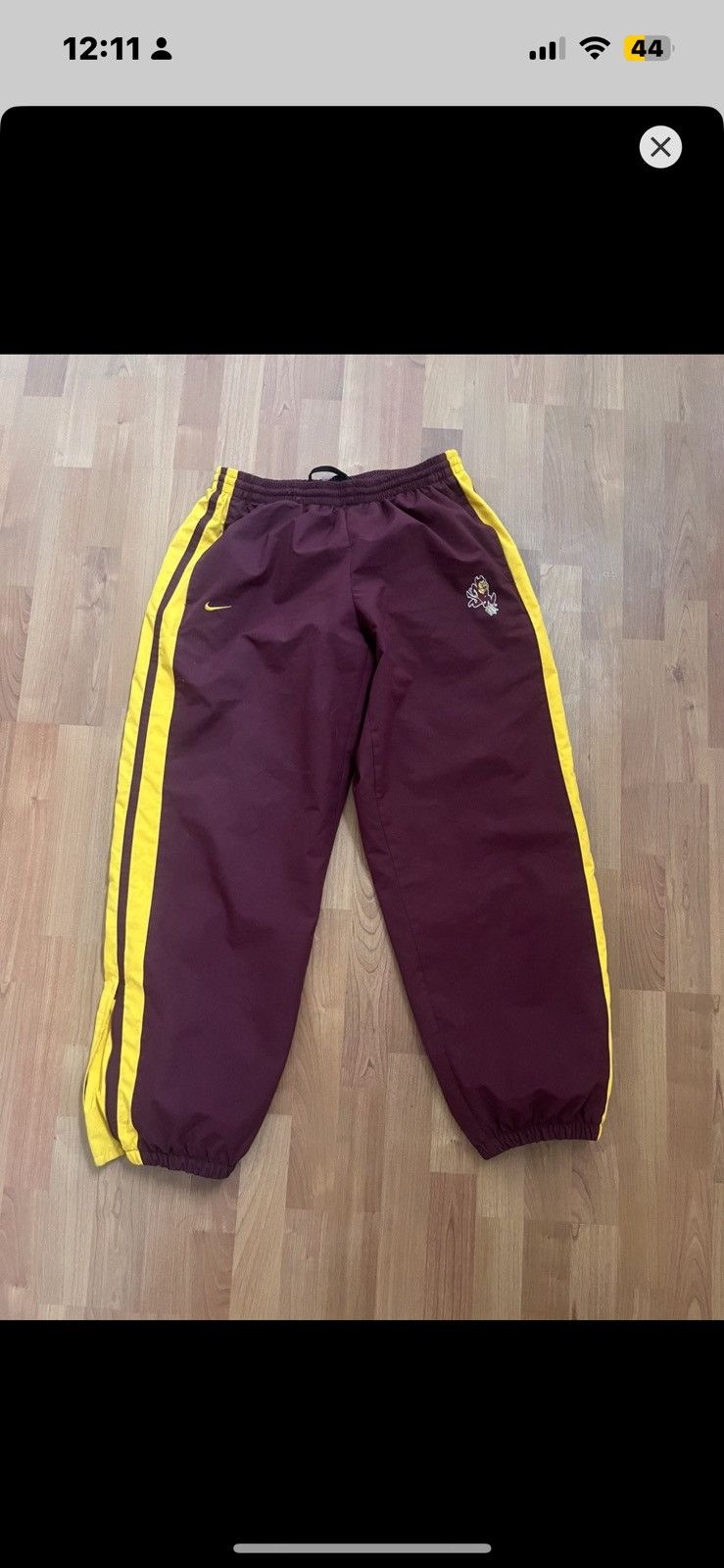 Nike *RARE* ASU x NIKE trackpants Size US 30 / EU 46 - 1 Thumbnail