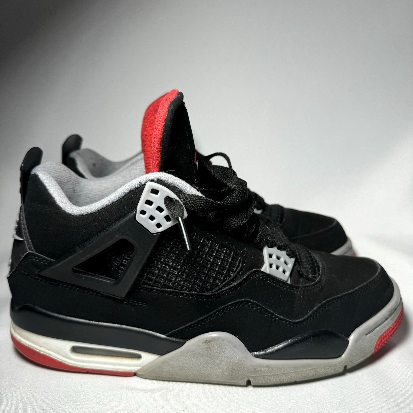 Jordan Brand × Nike Size 8.5 - Nike Air Jordan 4 Retro OG Bred 2019 Men's Shoes Size US 8.5 / EU 41-42 - 1 Thumbnail