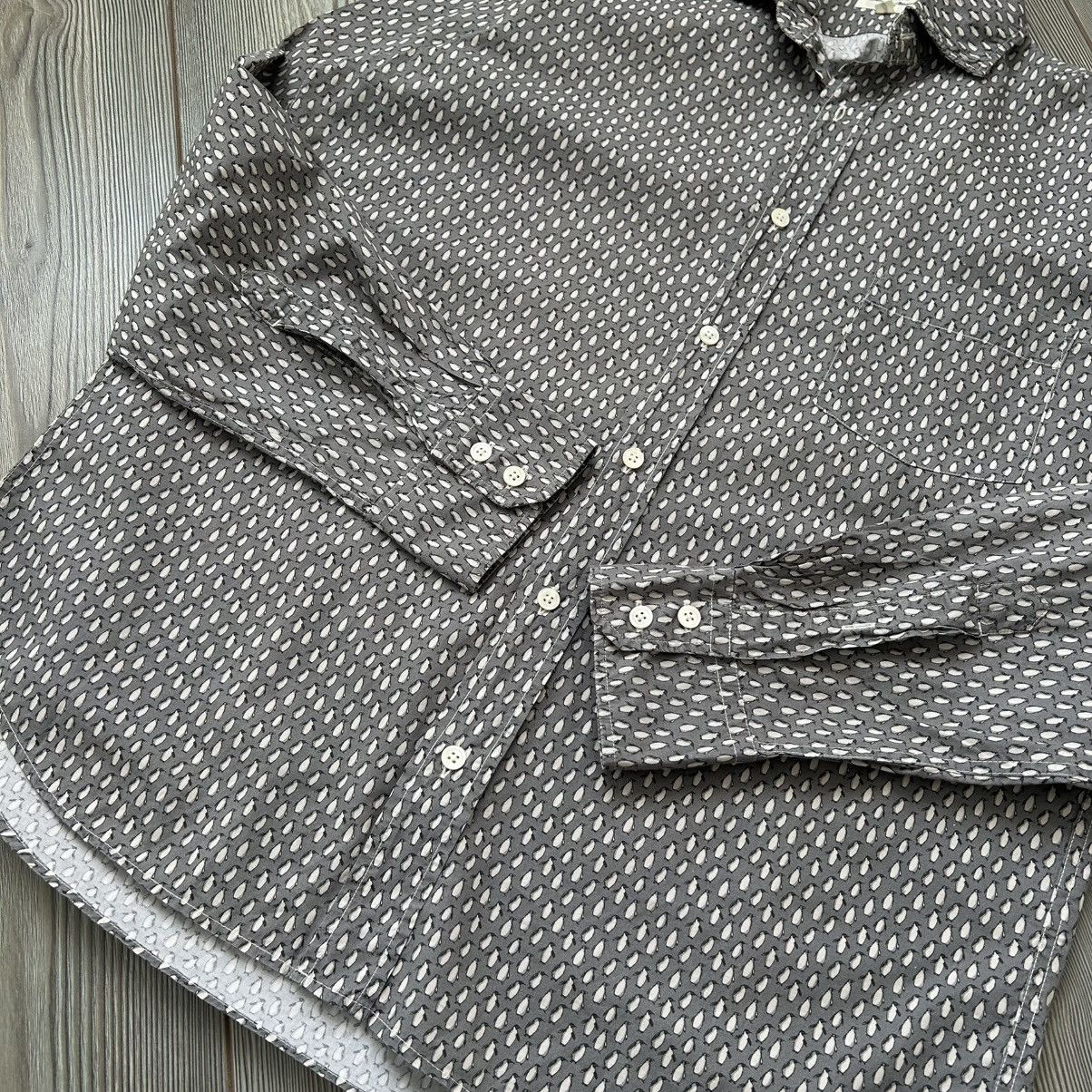 Hartford Hartford Mens Slim Fit Button Up Printed Shirt S Size US S / EU 44-46 / 1 - 11 Thumbnail