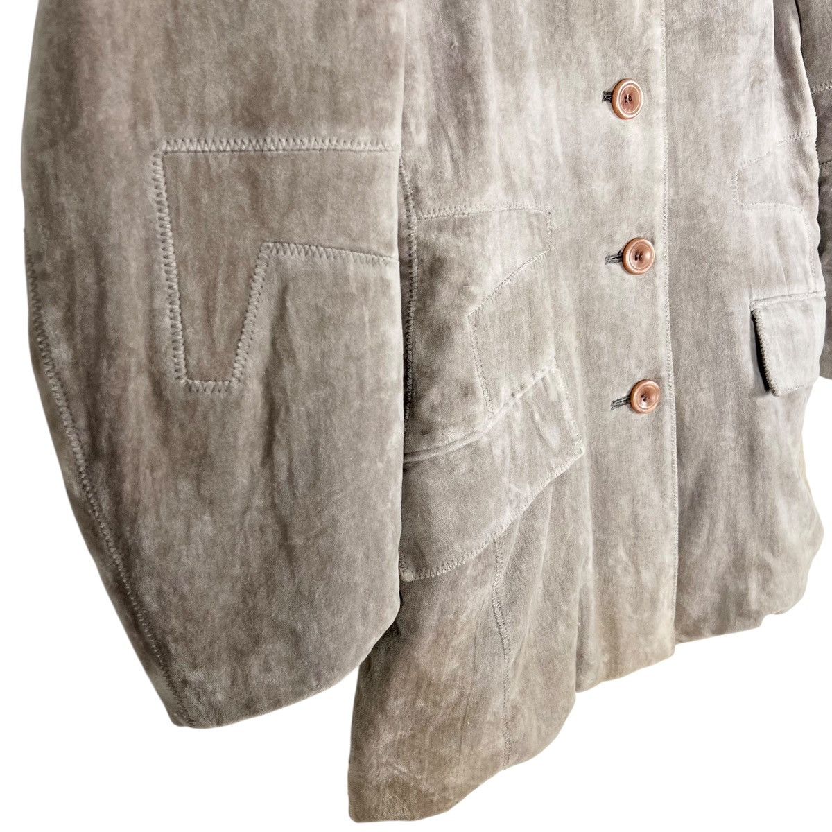 Issey Miyake Issey Miyake Women Velvet Blazer Jacket Size M / US 6-8 / IT 42-44 - 16 Thumbnail
