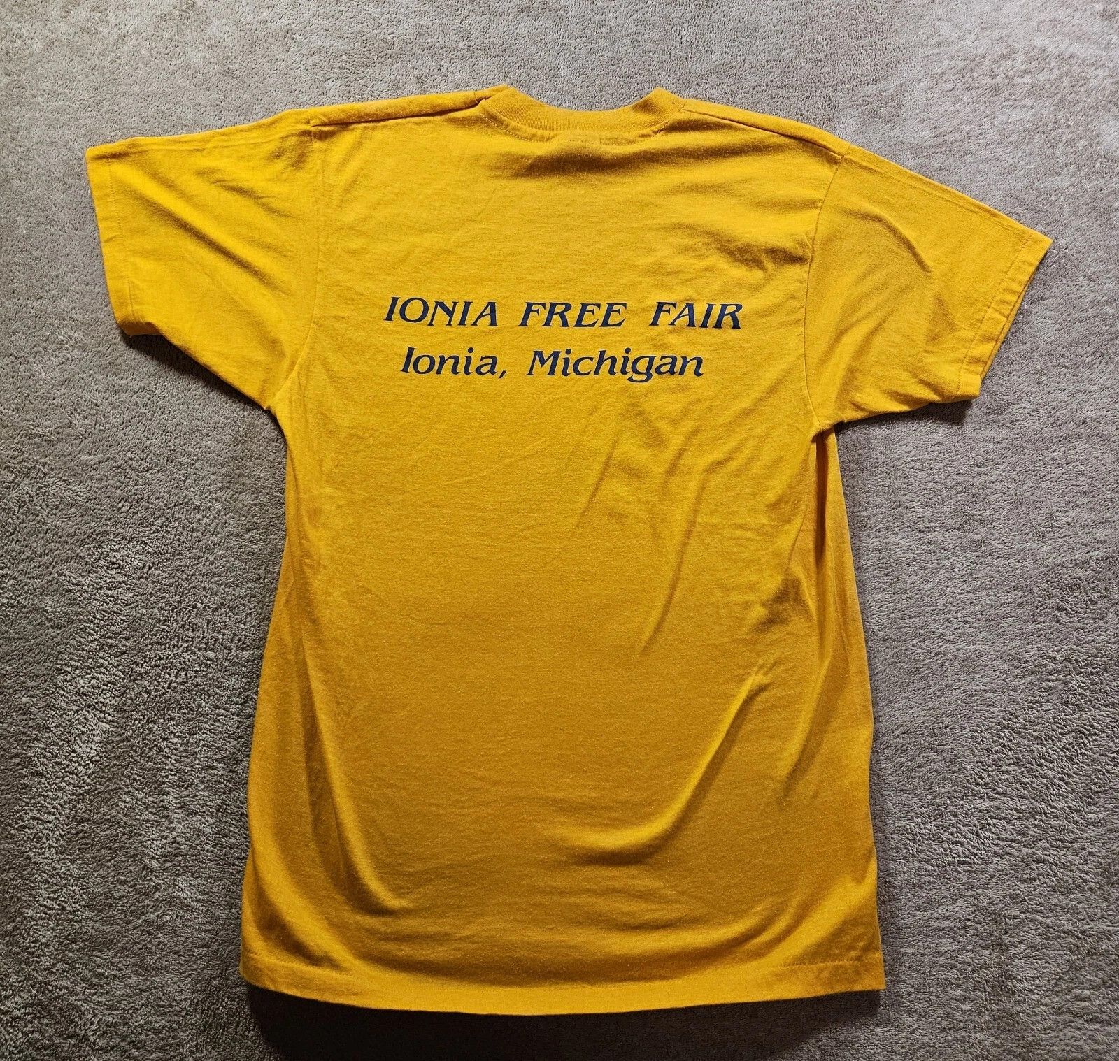 Vintage VINTAGE 80s Motocross T-shirt Hanes Fifty Fifty Size US L / EU 52-54 / 3 - 6 Thumbnail