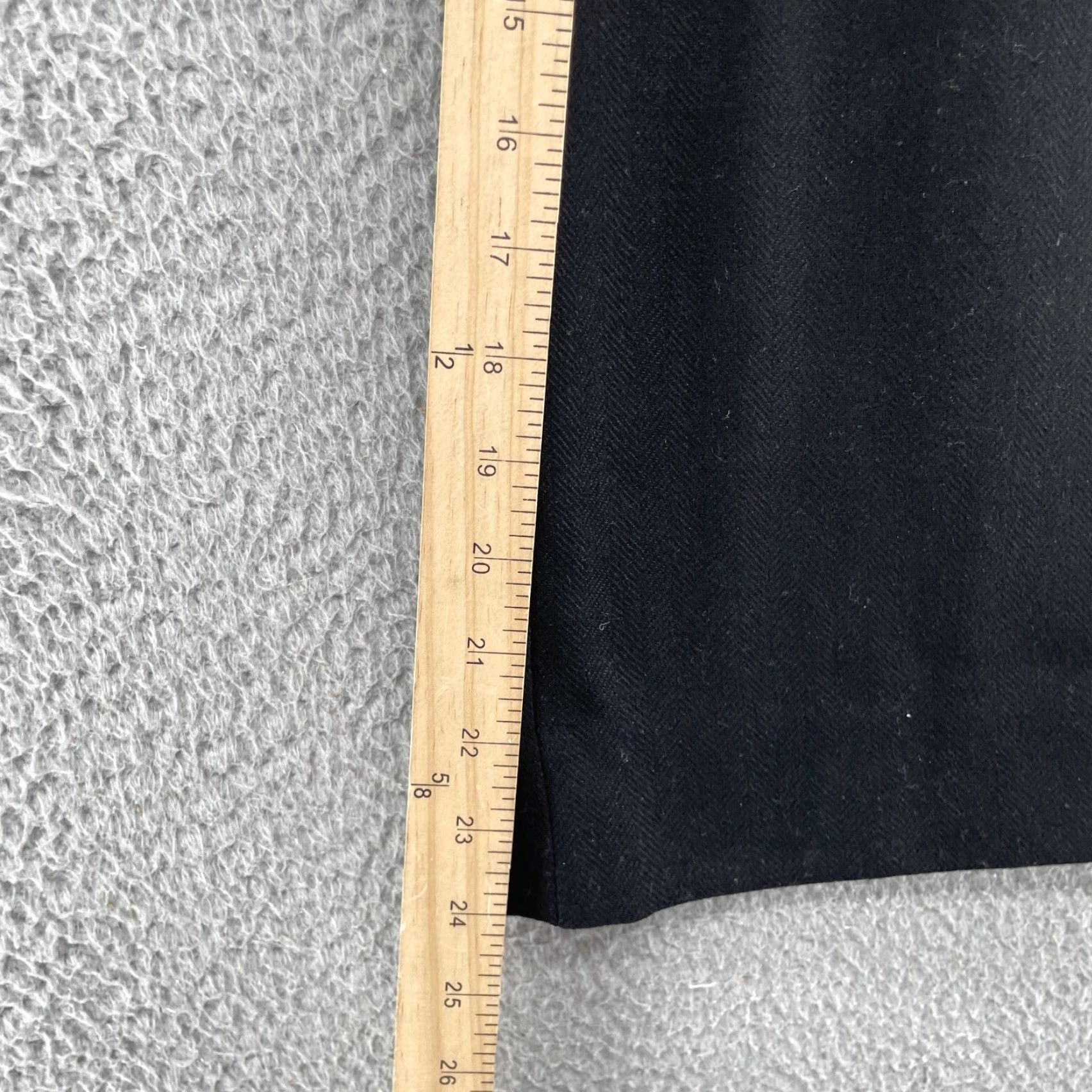 Pendleton VINTAGE Pendleton Black Wool Skirt Women's 8 A-Line Long Office 90s Classic 90s Librarian Student Mens Womens Girls Size 30" / US 8 / IT 44 - 3 Thumbnail