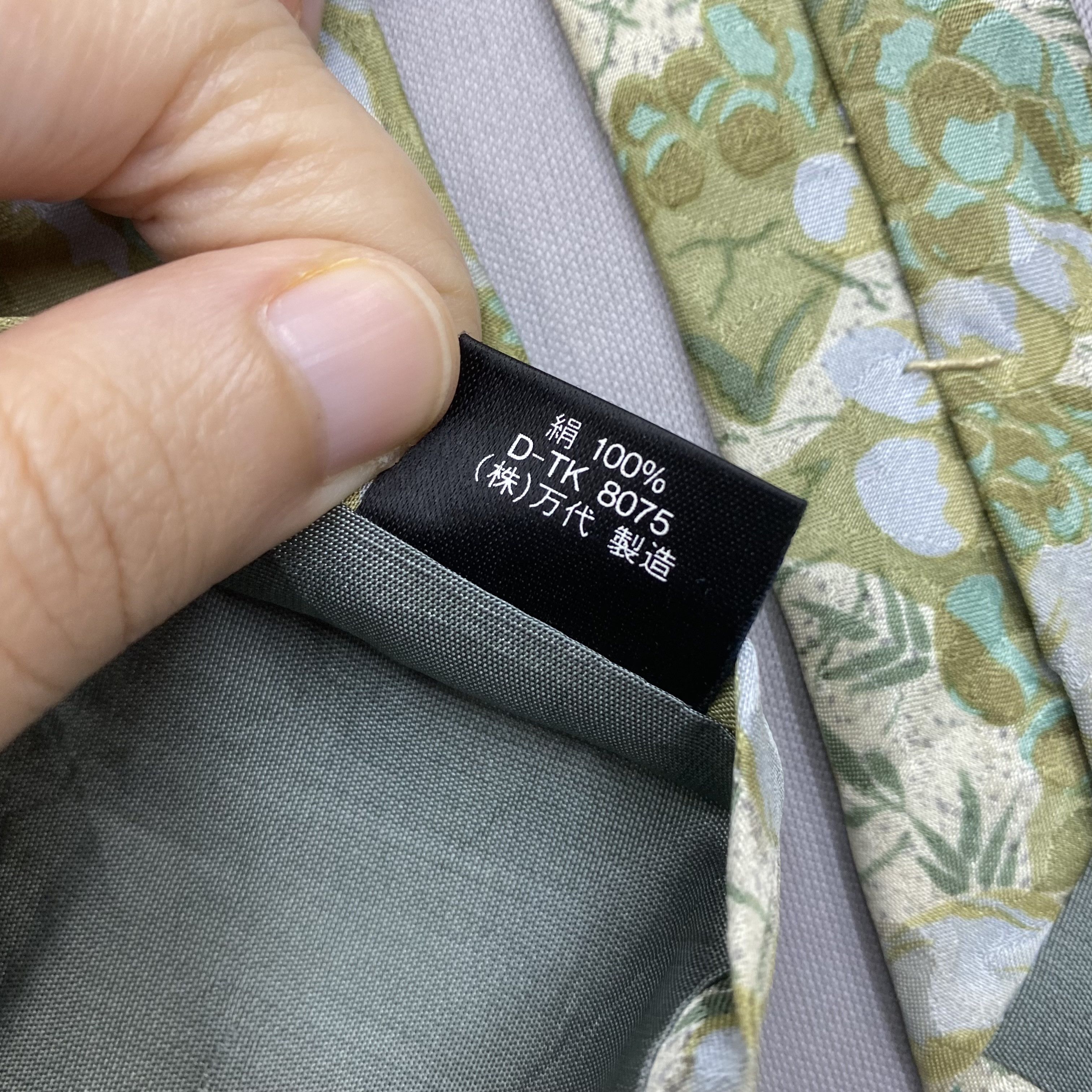 Kenzo Vintage Kenzo SILK Necktie Cravate Pure Silk Neck Tie Size ONE SIZE - 7 Thumbnail