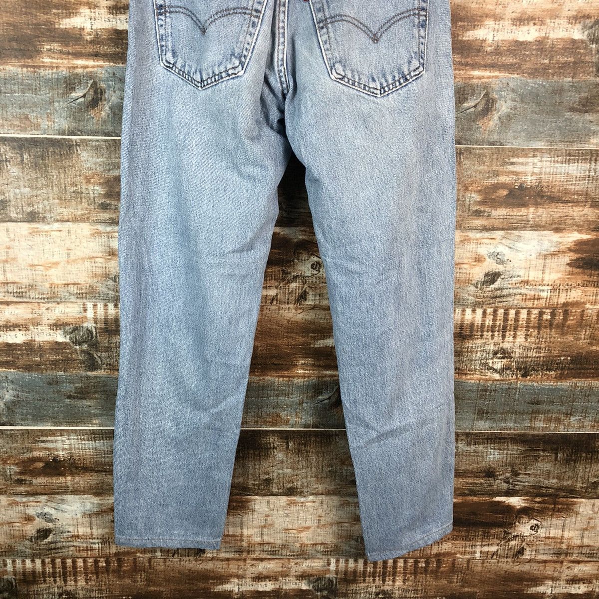 Levi's DL Levis 560 Blue Distressed Denim Pants #C142 Size US 30 / EU 46 - 16 Thumbnail