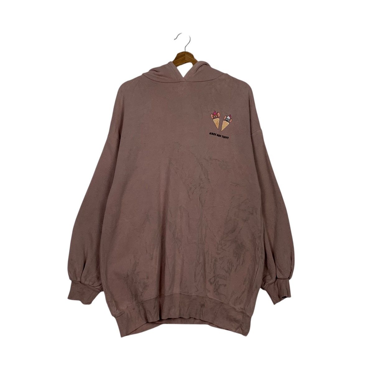 Japanese Brand Tom And Jerry Pullover Hoodie Size M / US 6-8 / IT 42-44 - 10 Thumbnail
