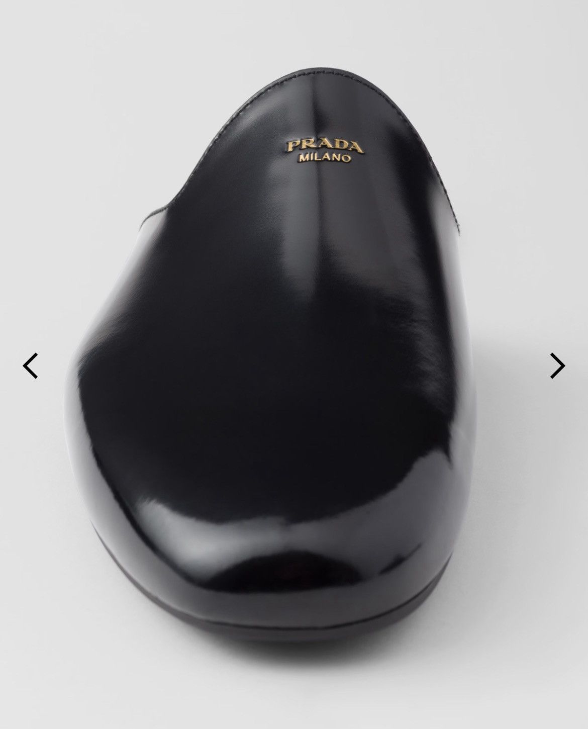 Prada Prada Brushed Leather Slipper Mules Size US 10 / EU 43 - 12 Thumbnail