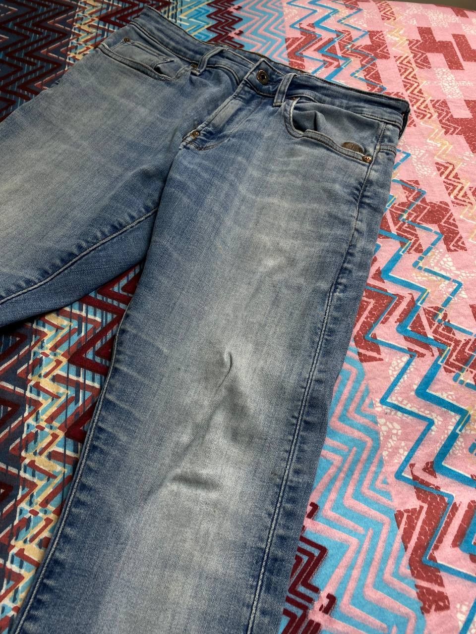 G-Star vintage G-Star Raw logo blue jeans pants Y2K streetwear Size US 30 / EU 46 - 10 Thumbnail