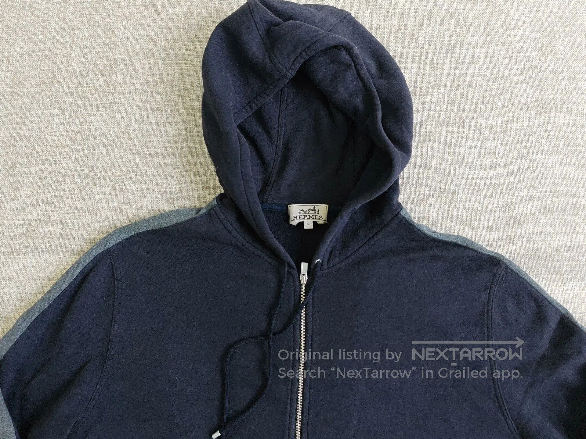 Hermes Hermes Men's Hooded Sweatshirt. Size US L / EU 52-54 / 3 - 2 Thumbnail