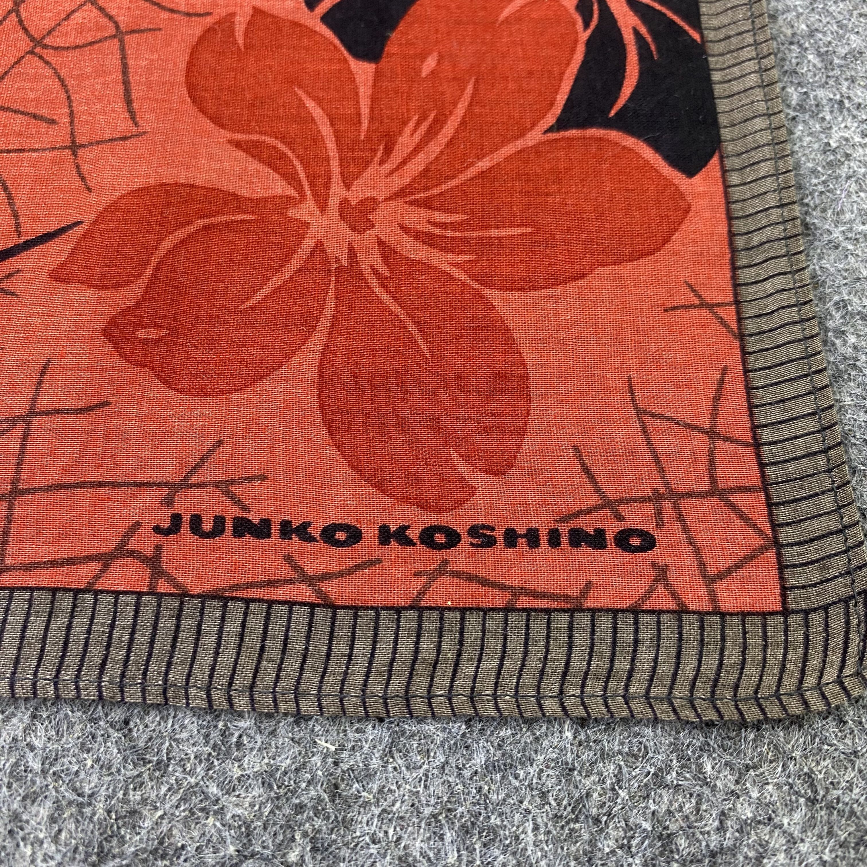 Japanese Brand Junko Koshino Handkerchief Neckerchief Bandana-B1947 Size ONE SIZE - 7 Thumbnail