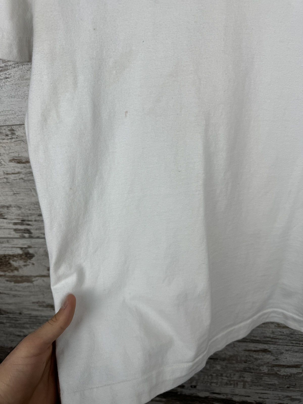 Comme des Garcons Men’s Distressed Play Comme des Garçons T-shirt tee Japanese Size US M / EU 48-50 / 2 - 8 Thumbnail