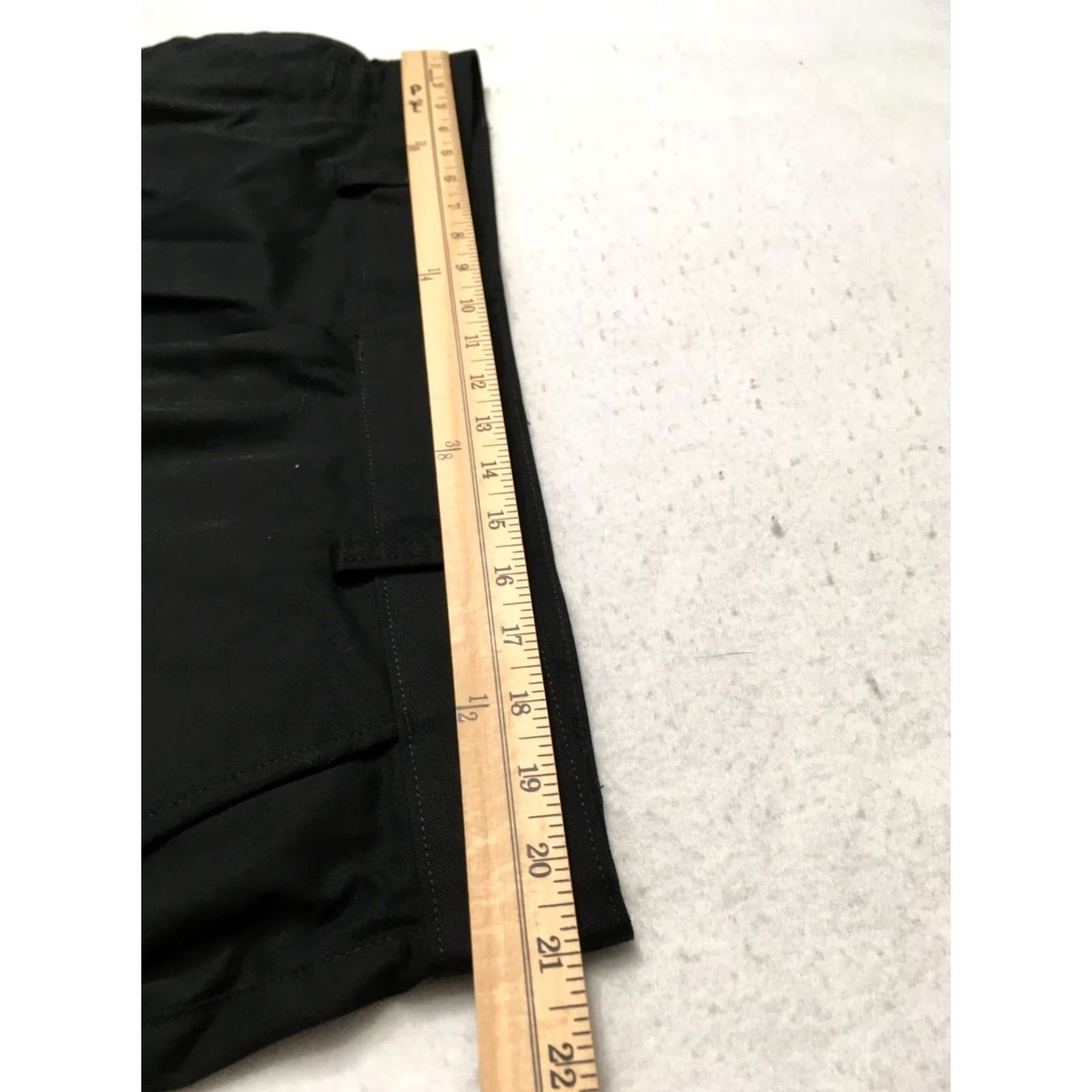 Vintage Tesla Pants Men's Size 42 X 30 Black Flat Front Chino Work Uniform Size US 42 / EU 58 - 5 Thumbnail