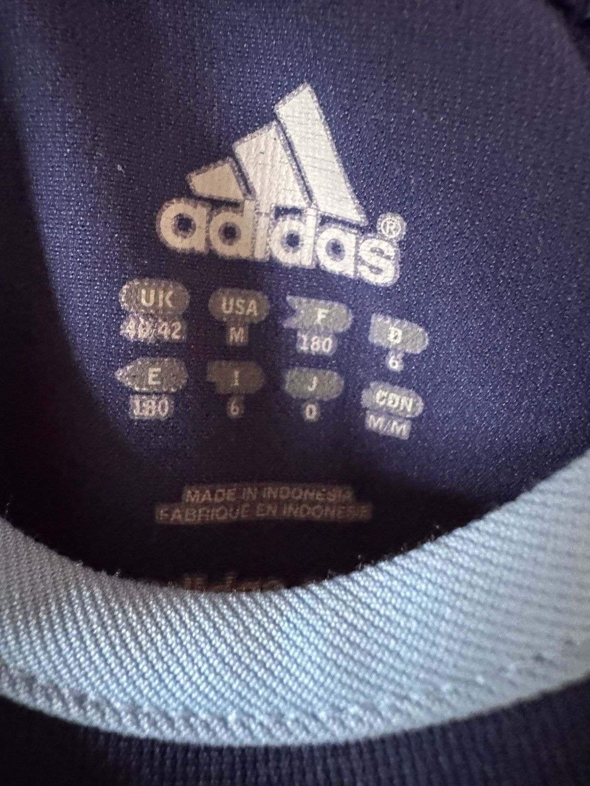 Adidas Adidas Denmark 2005 2007 Soccer Jersey Crewneck Long Sleeve Size US M / EU 48-50 / 2 - 6 Thumbnail
