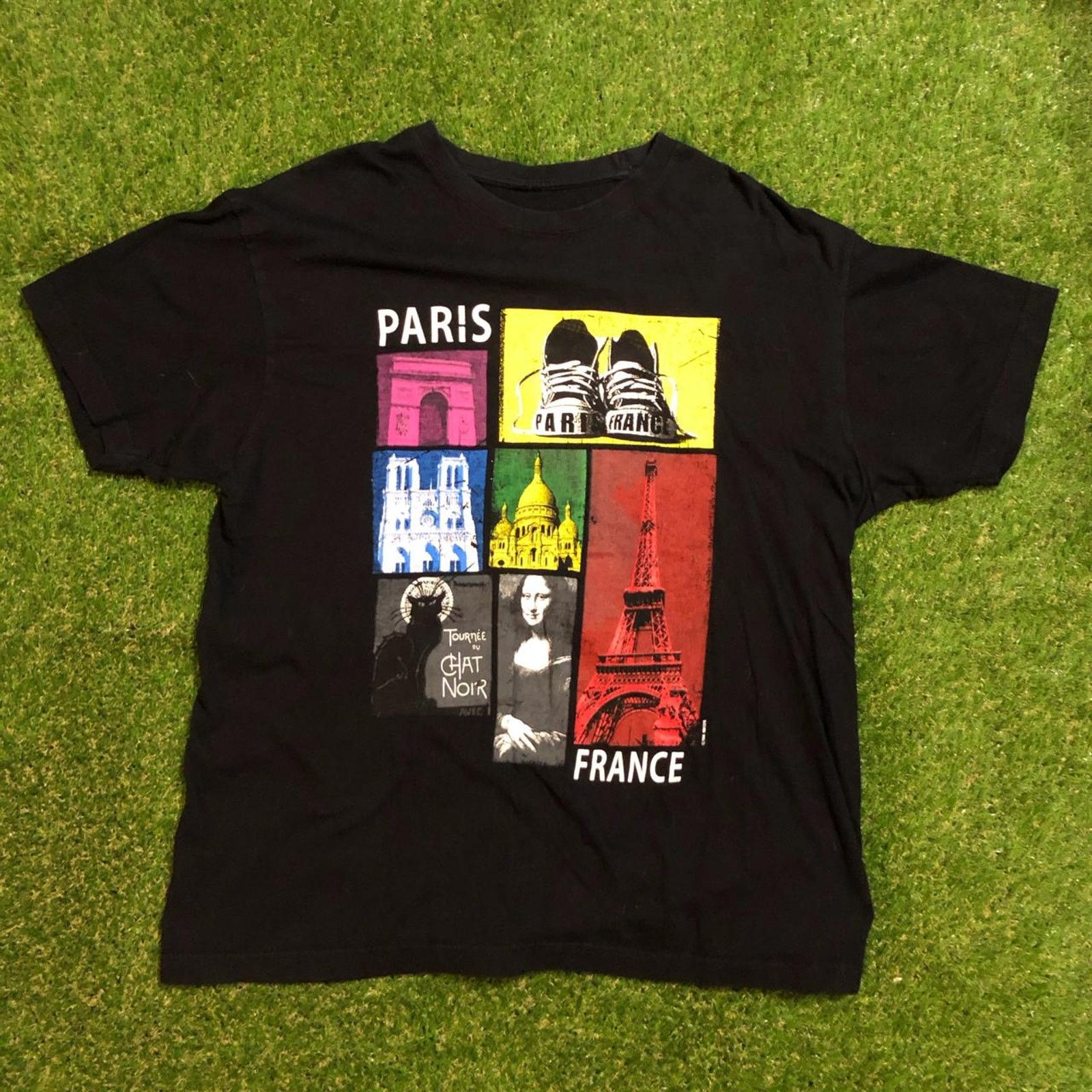 Other Paris France Photo Collage Graphic Tee Size US M / EU 48-50 / 2 - 1 Thumbnail