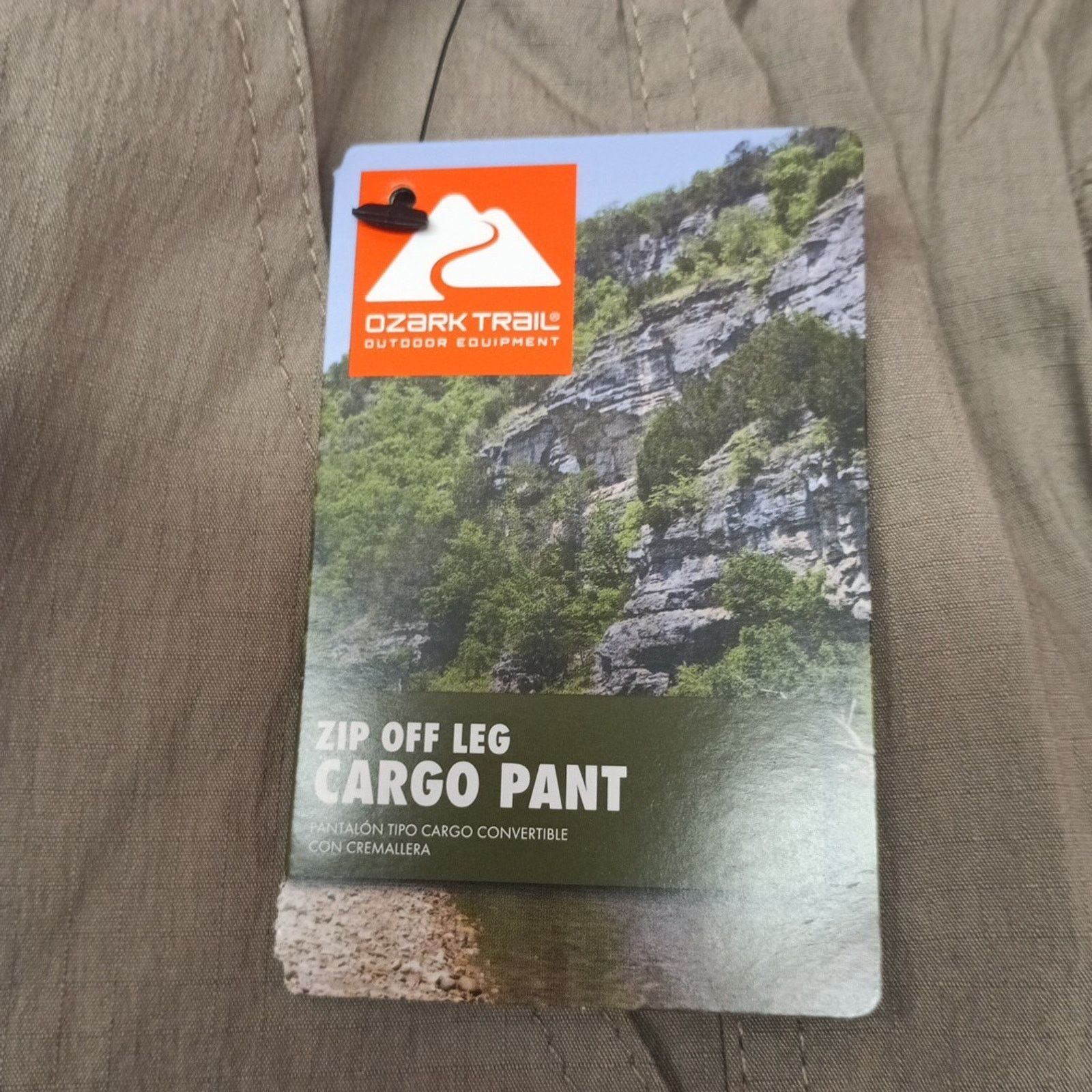 Other Ozark Trail Zip Off Convert Cargo Pants Men's Sz 34x30 Taupe Size US 34 / EU 50 - 2 Thumbnail