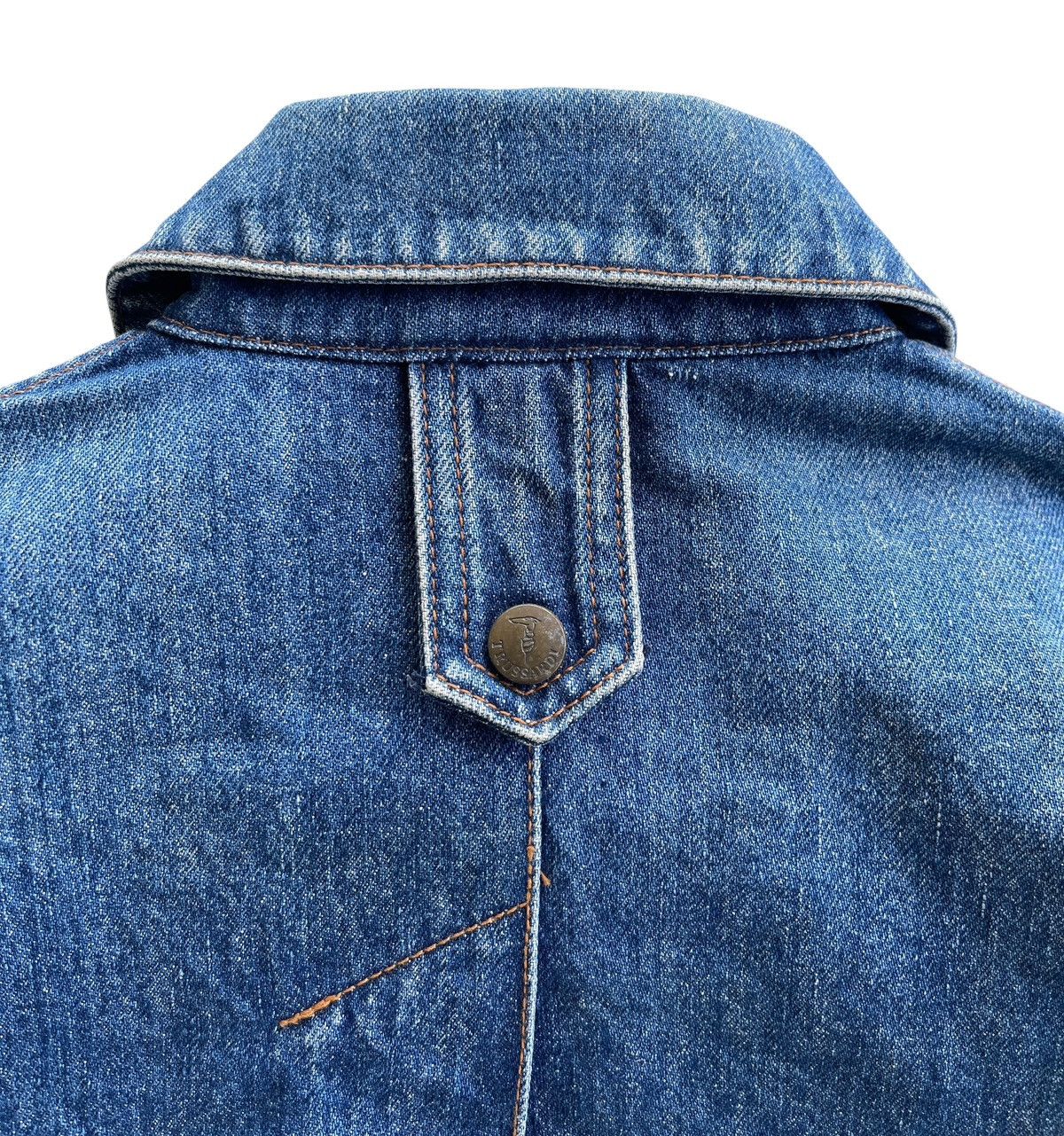 Trussardi Trussardi Denim Bomber Jacket Size US L / EU 52-54 / 3 - 9 Thumbnail