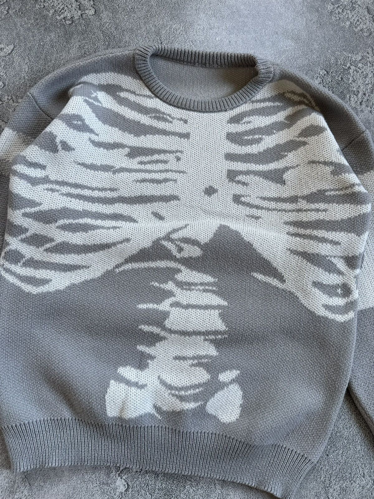 Hysteric Glamour Skeleton 💀 Rentgen bones Xray Y2K sweater jumper pullover Size US M / EU 48-50 / 2 - 10 Thumbnail