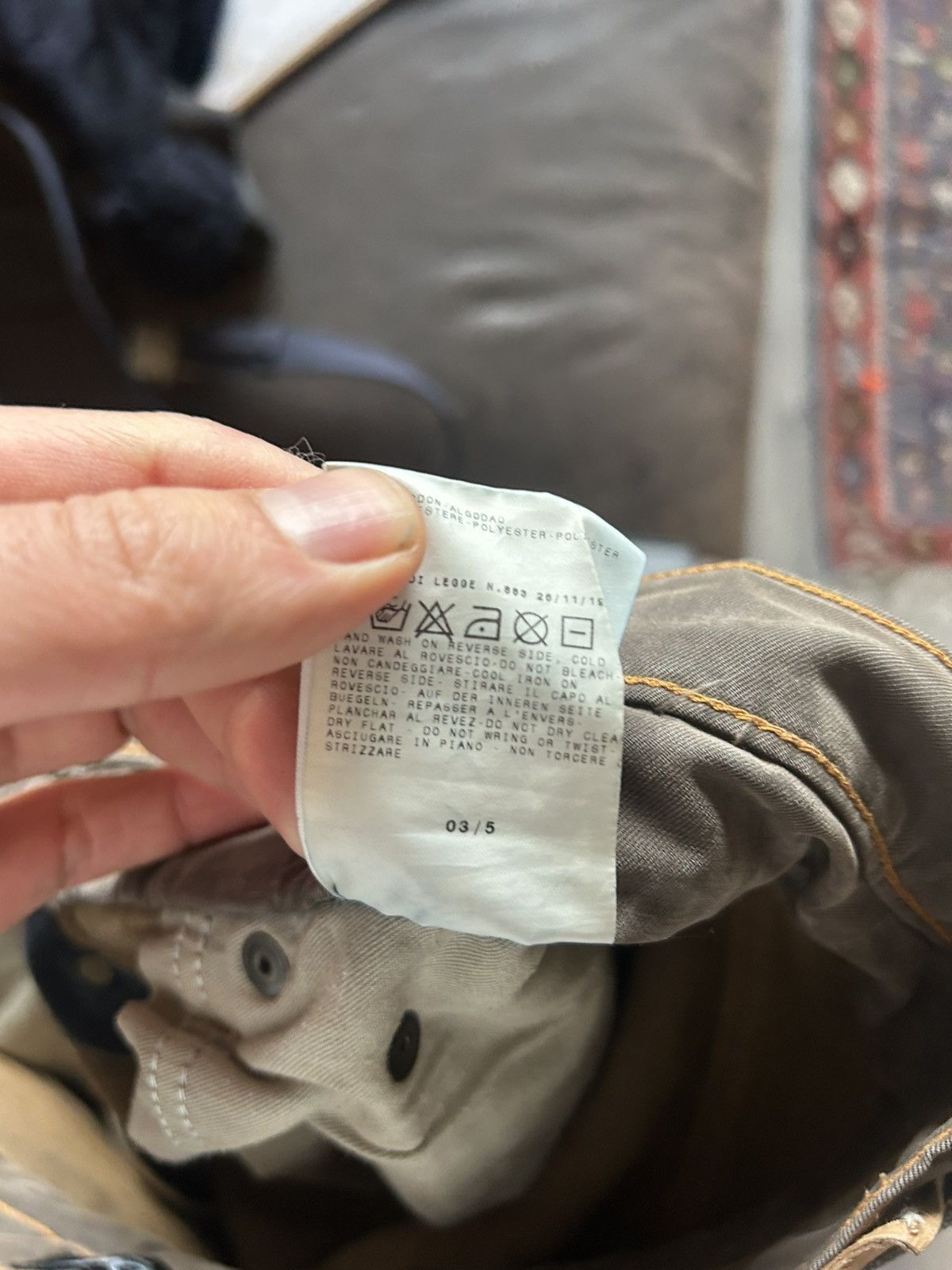 Dolce & Gabbana D&G Distressed Cargo Denim Jeans with Pocket Detail Size US 34 / EU 50 - 13 Thumbnail