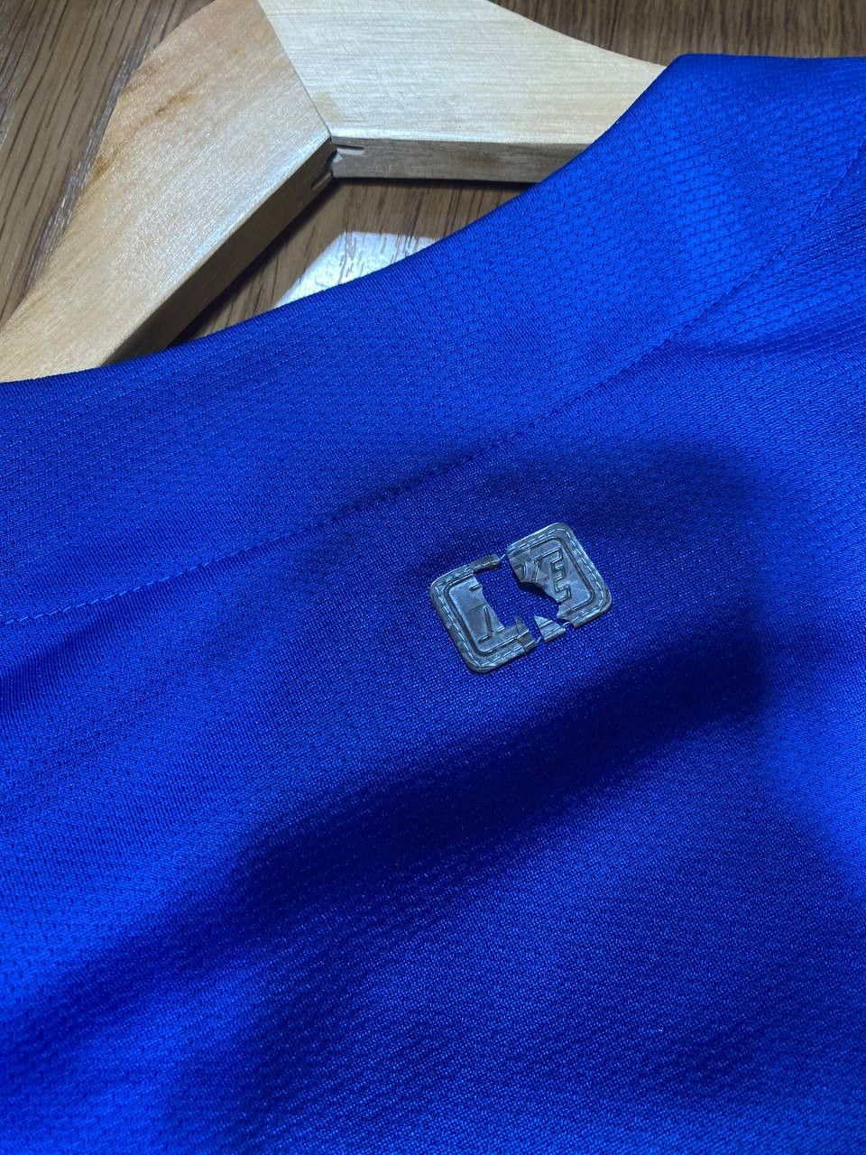 Nike × Vintage Vintage 1990s Nike Embroidered Swoosh T Shirt L Faded Rare Size US L / EU 52-54 / 3 - 7 Thumbnail