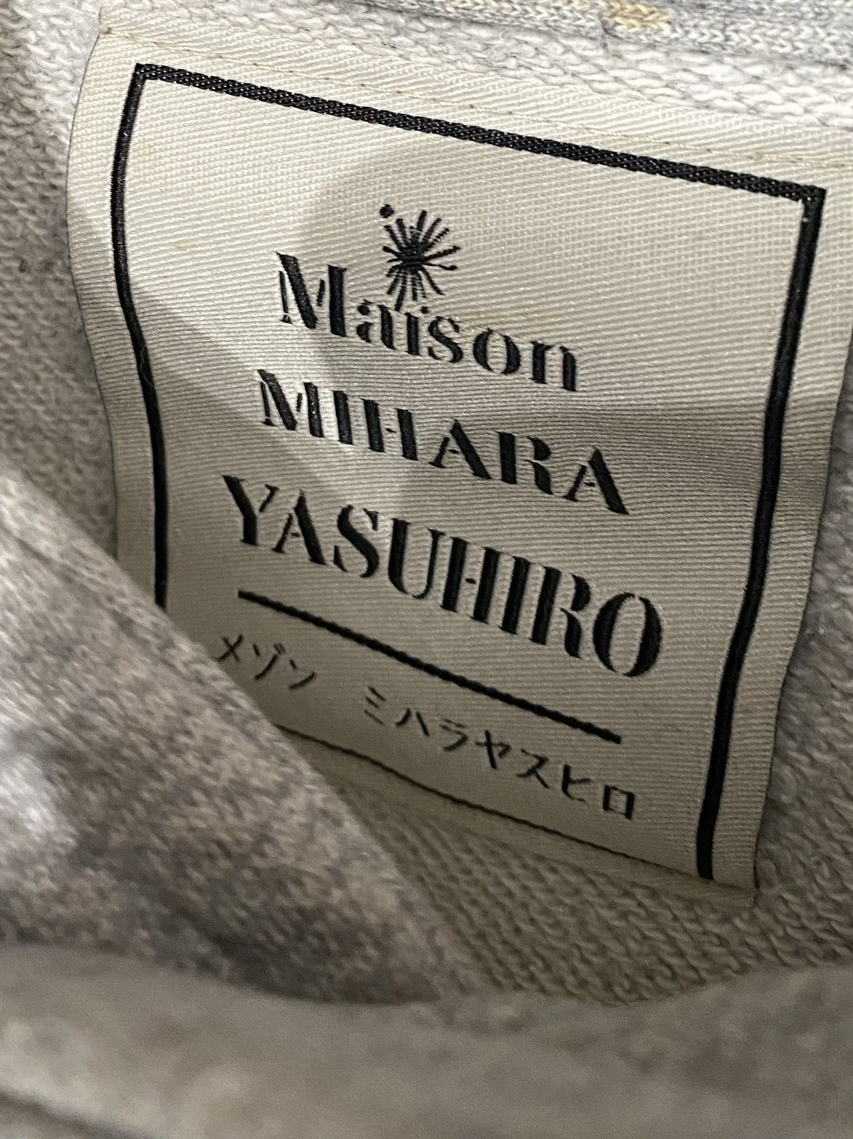 Maison MIHARA YASUHIRO $629 ANIME I LOVE MY MIHARA YASUHIRO DISTRESSED HOODIE Size US L / EU 52-54 / 3 - 4 Thumbnail
