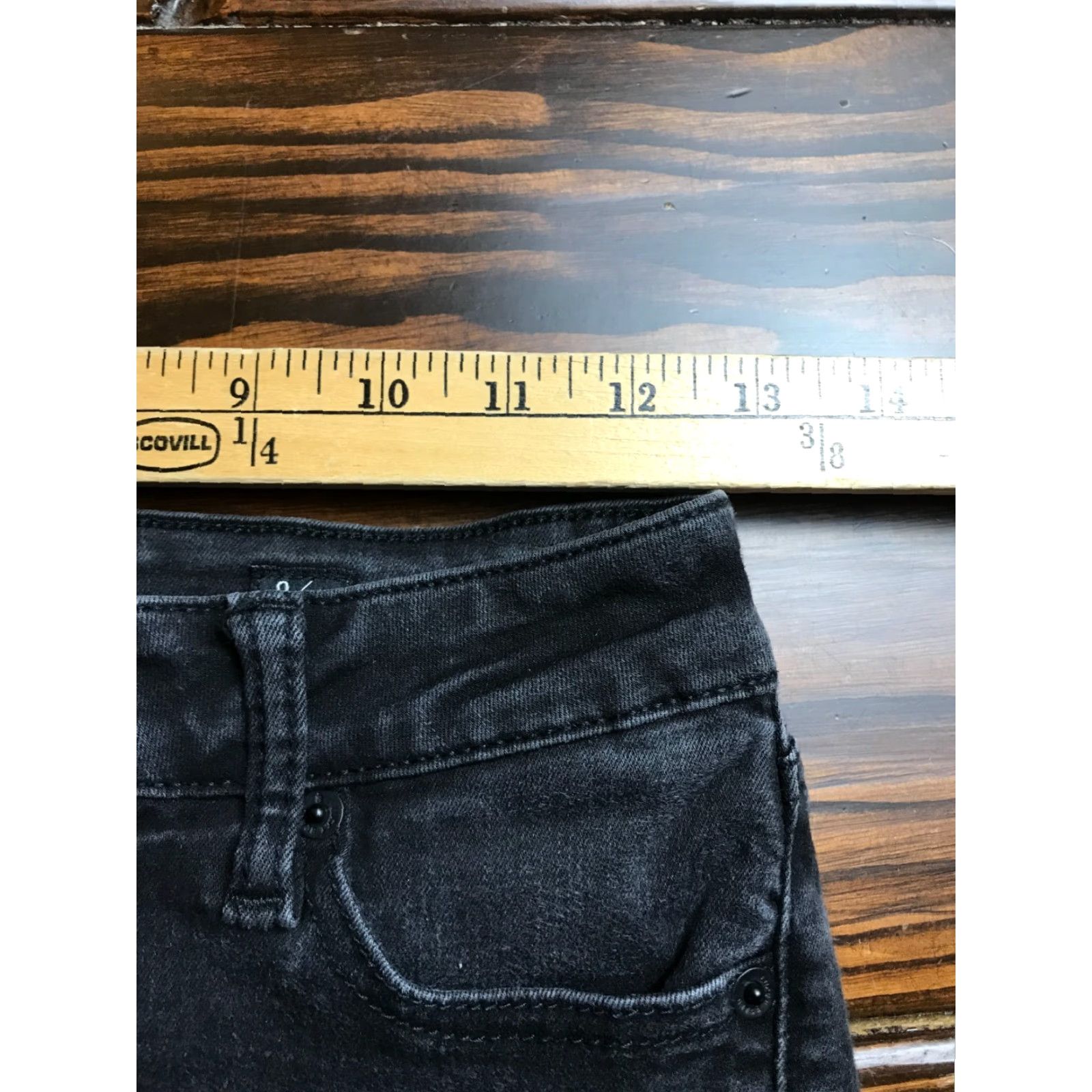 Lucky Brand Lucky Brand Denim Jeans Women's 0/25 Ankle Black Low Rise Lolita Skinny Jeans Size 25" / US 0 / IT 36 - 7 Thumbnail