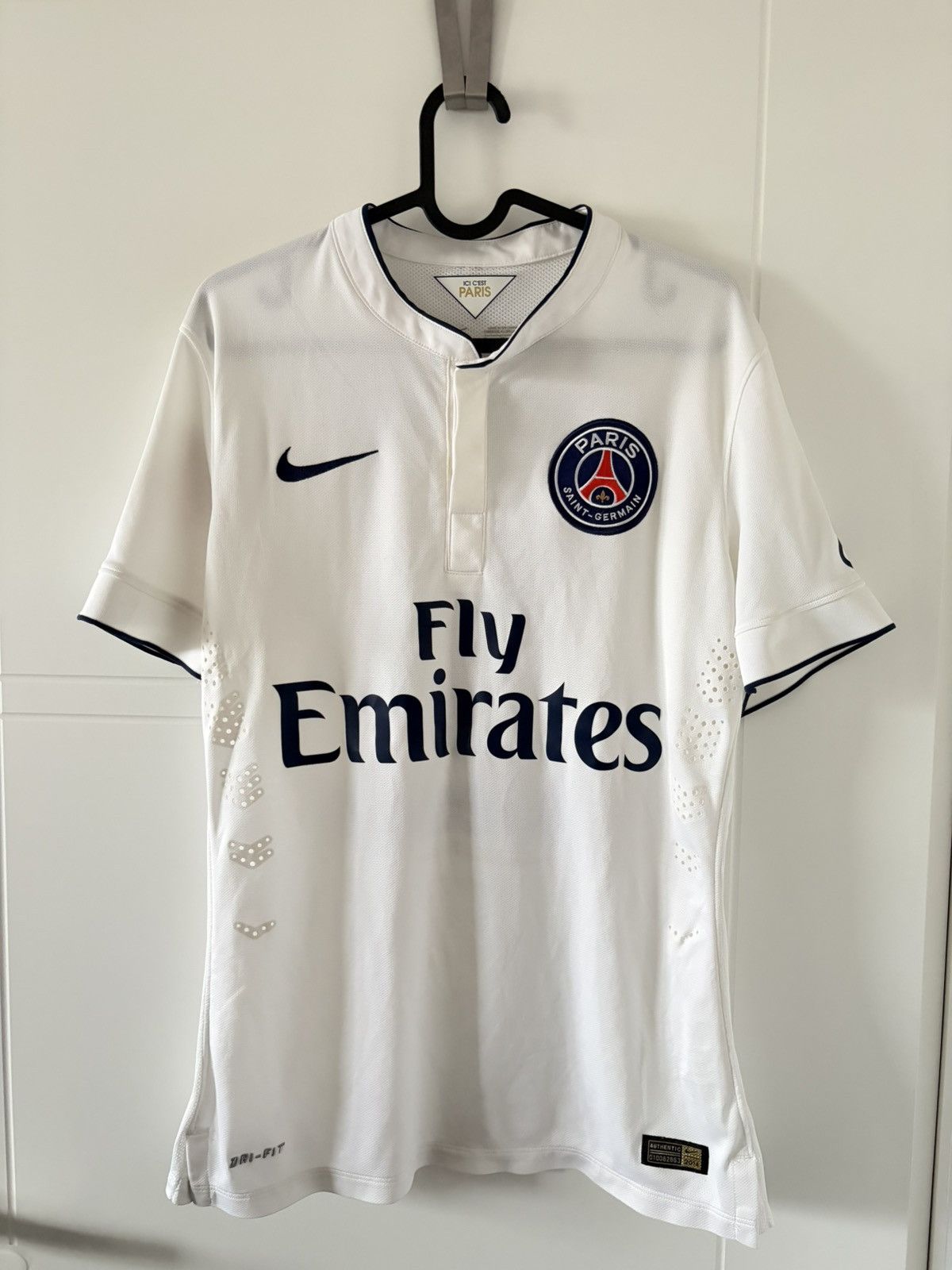 PSG nike 2014/2015 wyjazdowa Cavani wersja zawodnicza — zdjęcie 6