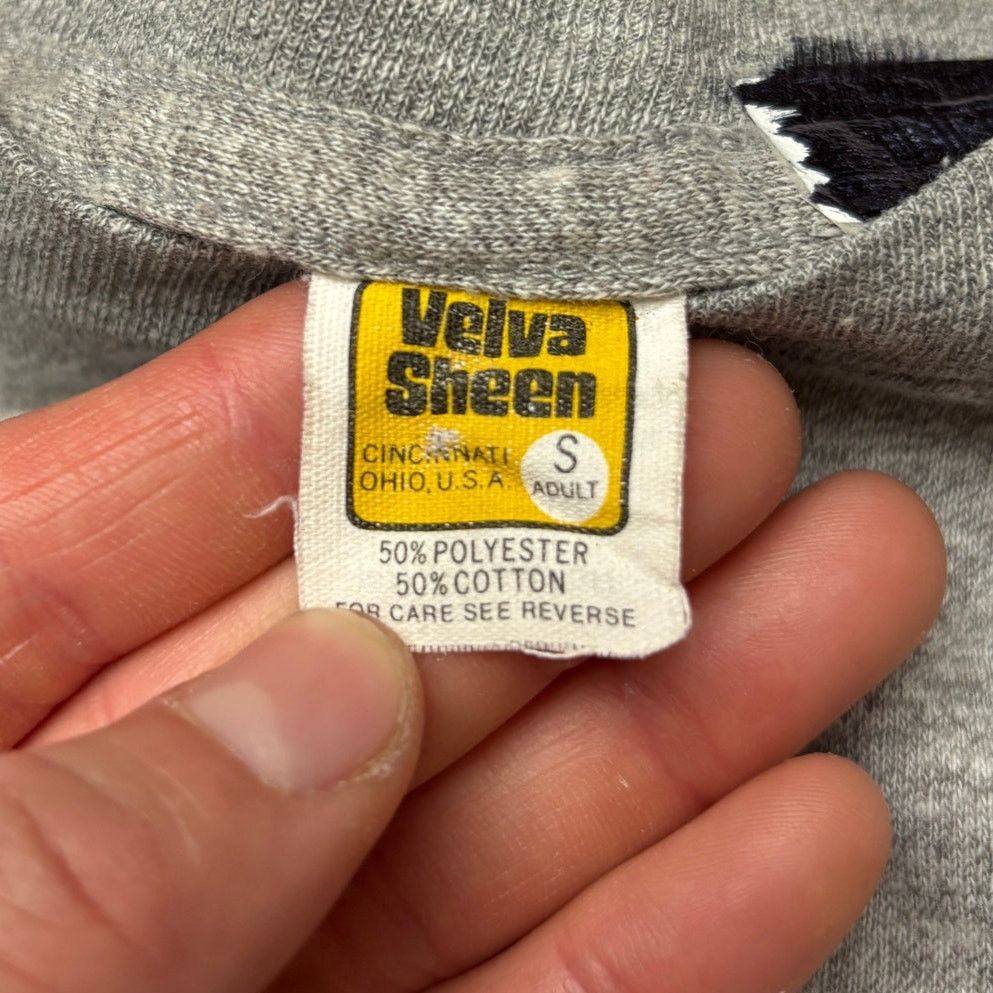 Vintage Vintage 80s Kansas State Velva Sheen T Shirt USA S Size US S / EU 44-46 / 1 - 6 Thumbnail