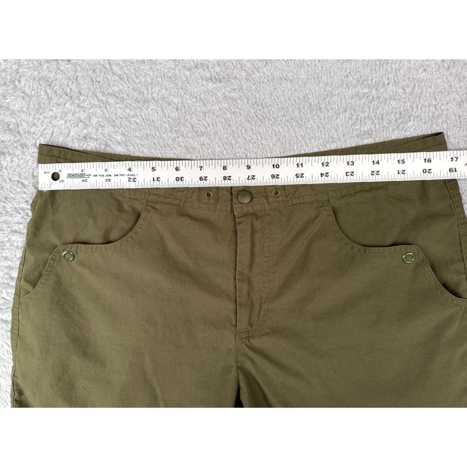 Vintage VINTAGE Columbia Shorts Women Regular Green Cotton Blend 34x5 Read Me Read Me Size 32" / US 10 / IT 46 - 5 Thumbnail