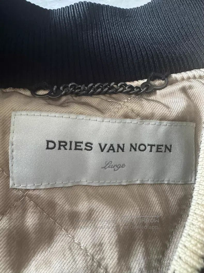 Dries Van Noten Dries Van Noten Black Back Zip Jacket Coat Size L / US 10 / IT 46 - 2 Thumbnail