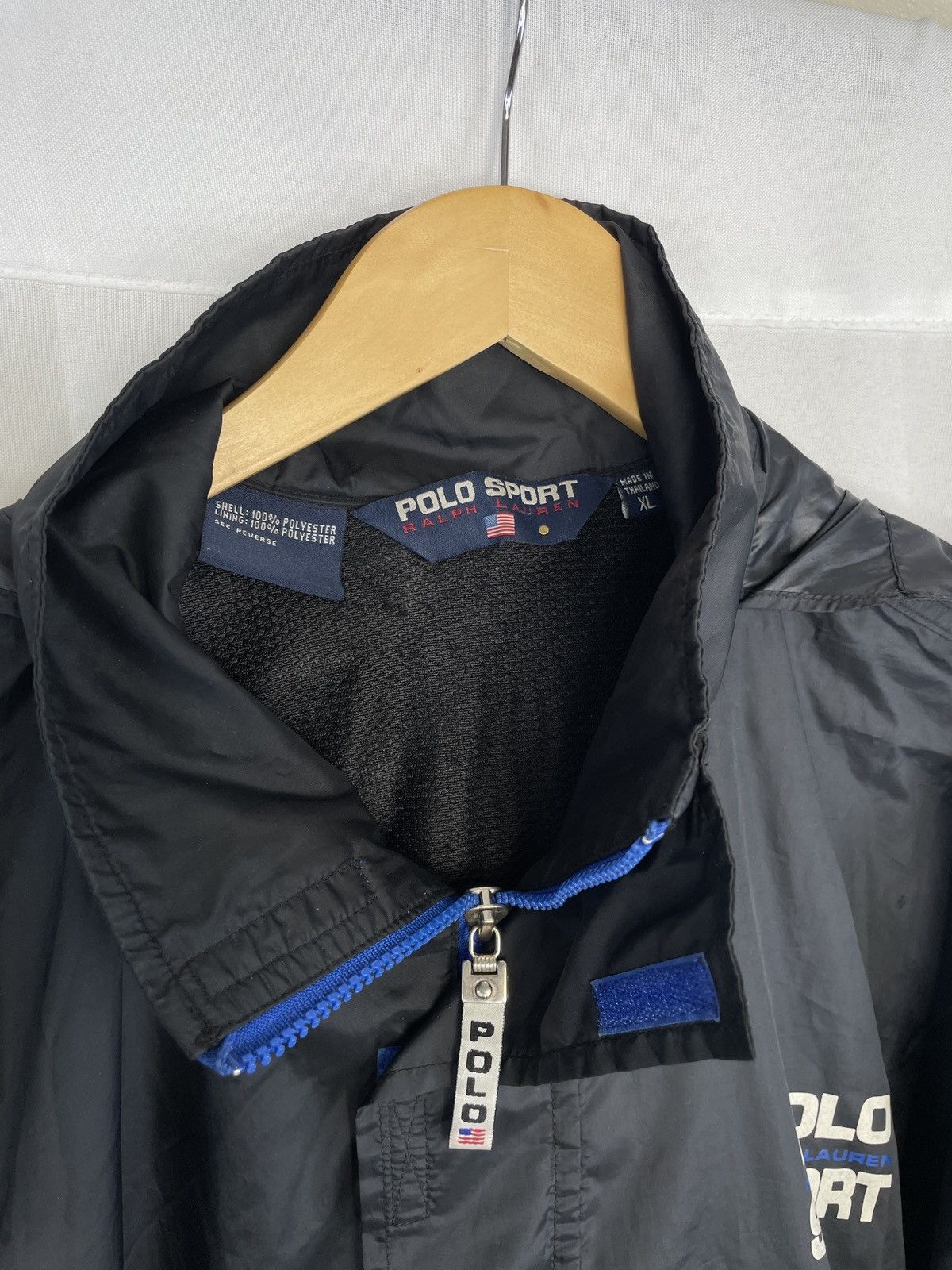 Polo Ralph Lauren Vintage Polo Sport Windbreaker Size US XL / EU 56 / 4 - 3 Thumbnail