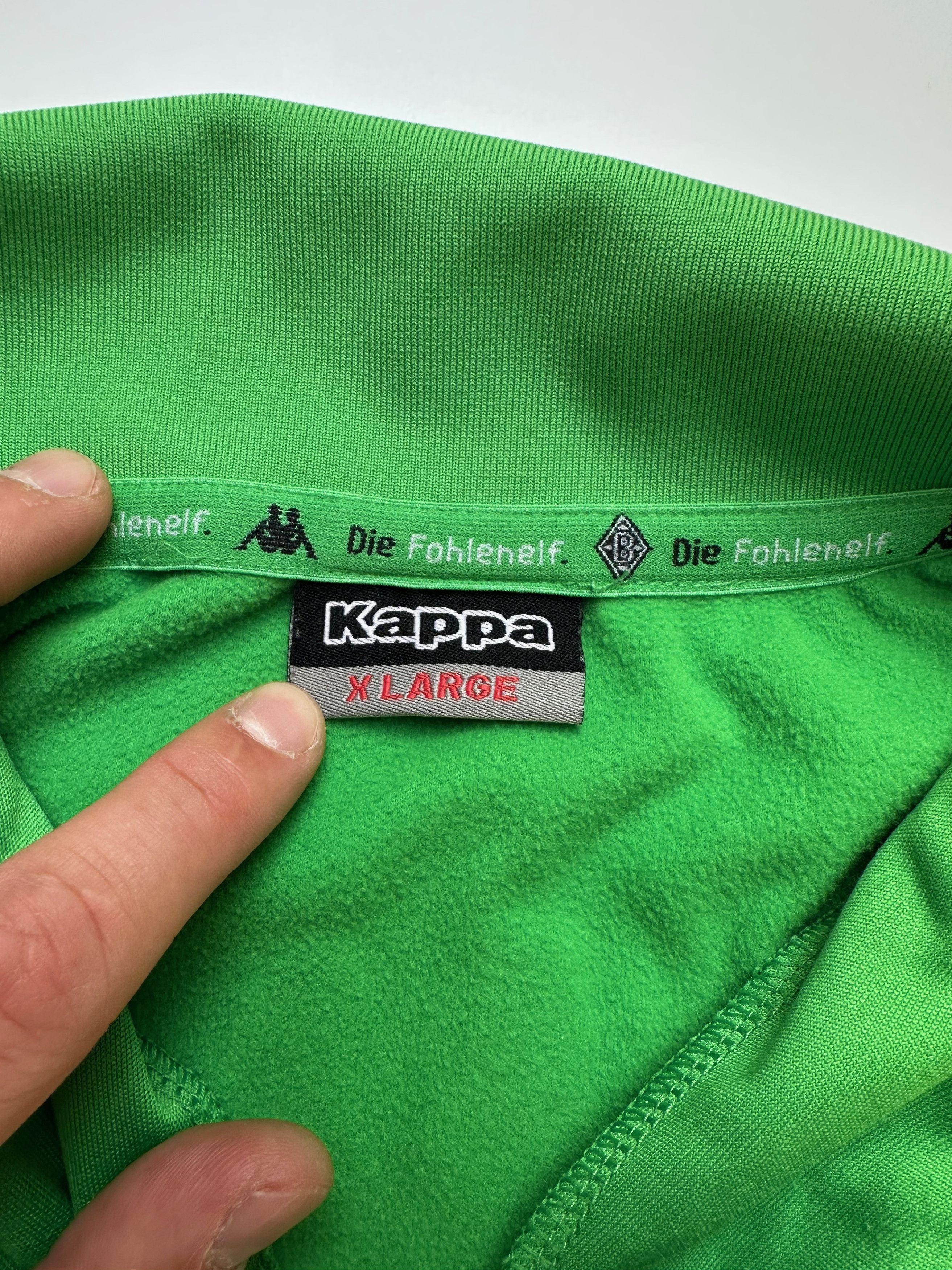 Kappa 2013 Kappa Borussia Monchengladbach 1/4 Zip Training Top XL Size US XL / EU 56 / 4 - 6 Thumbnail