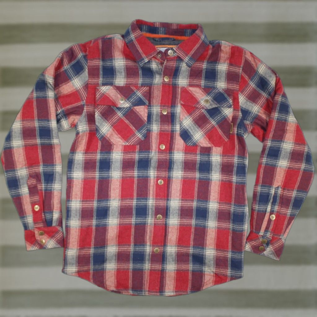 Vintage Legendary Whitetails Shirt Mens S Thermal Lined Flannel Jacket Shacket Plaid Red Size US S / EU 44-46 / 1 - 1 Thumbnail