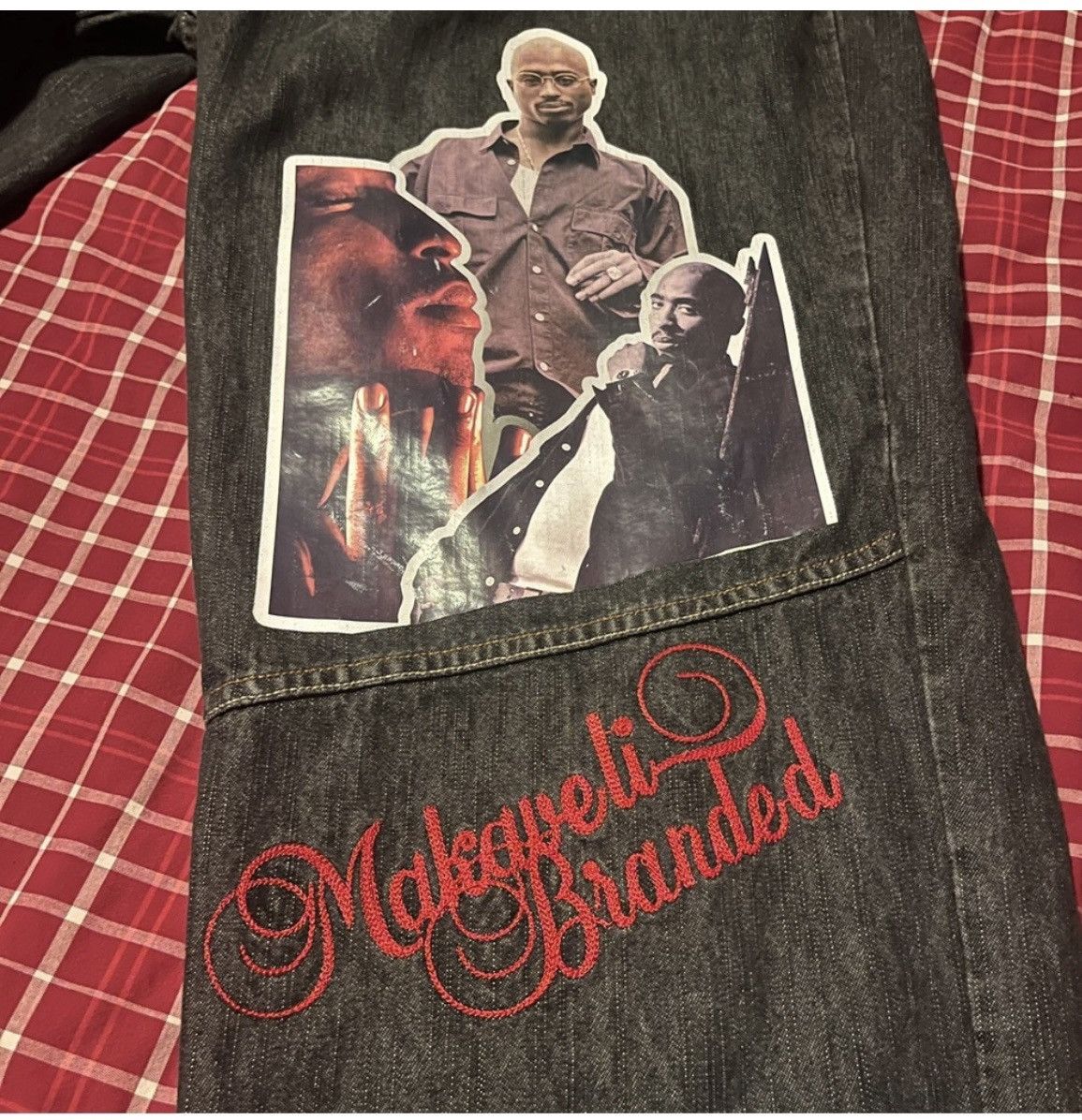 Makaveli Vintage Makaveli Tupac Jeans Size US 42 / EU 58 - 1 Thumbnail