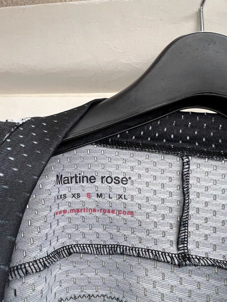 Martine Rose Martine Rose SS25 loose V-neck logo printed long football Size US S / EU 44-46 / 1 - 3 Thumbnail