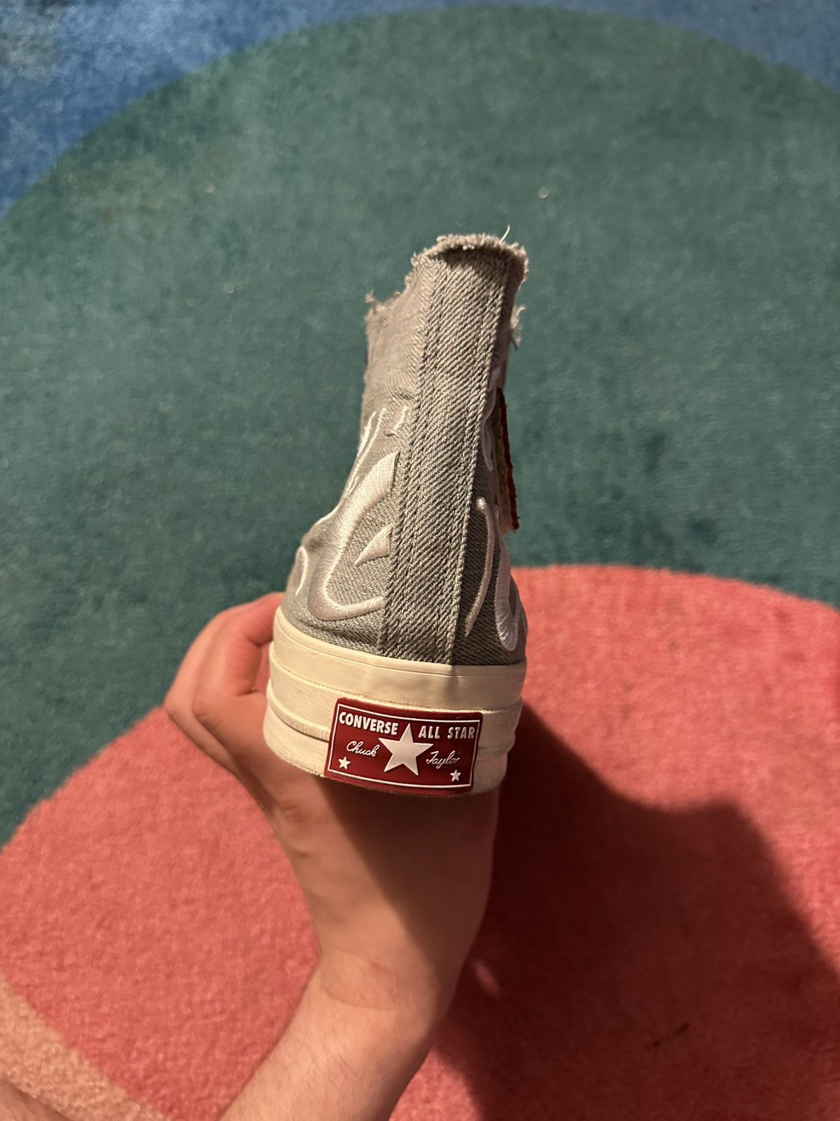 Coca Cola × Converse × Kith Kith Converse Coca Cola Denim Chuck Taylor All Star Size US 11 / EU 44 - 12 Thumbnail