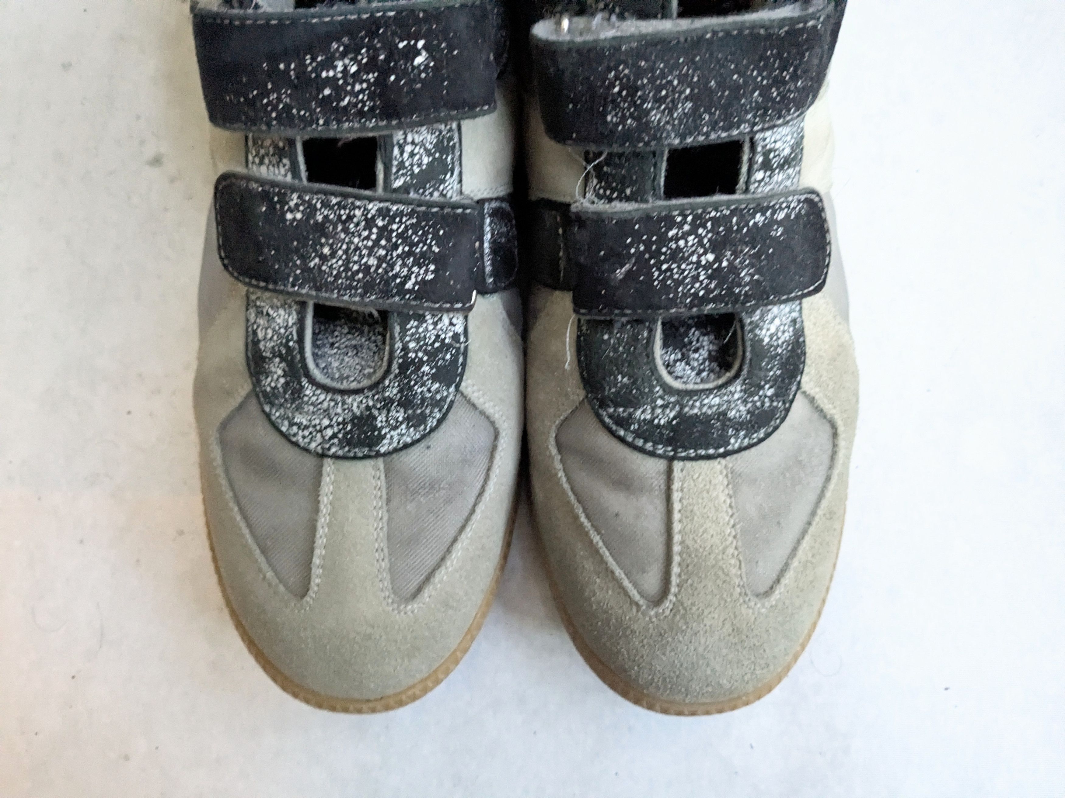 Maison Margiela Maison Margiela Triple Strap Sneakers Gray 8 41 High Tops Size US 8 / EU 41 - 2 Thumbnail