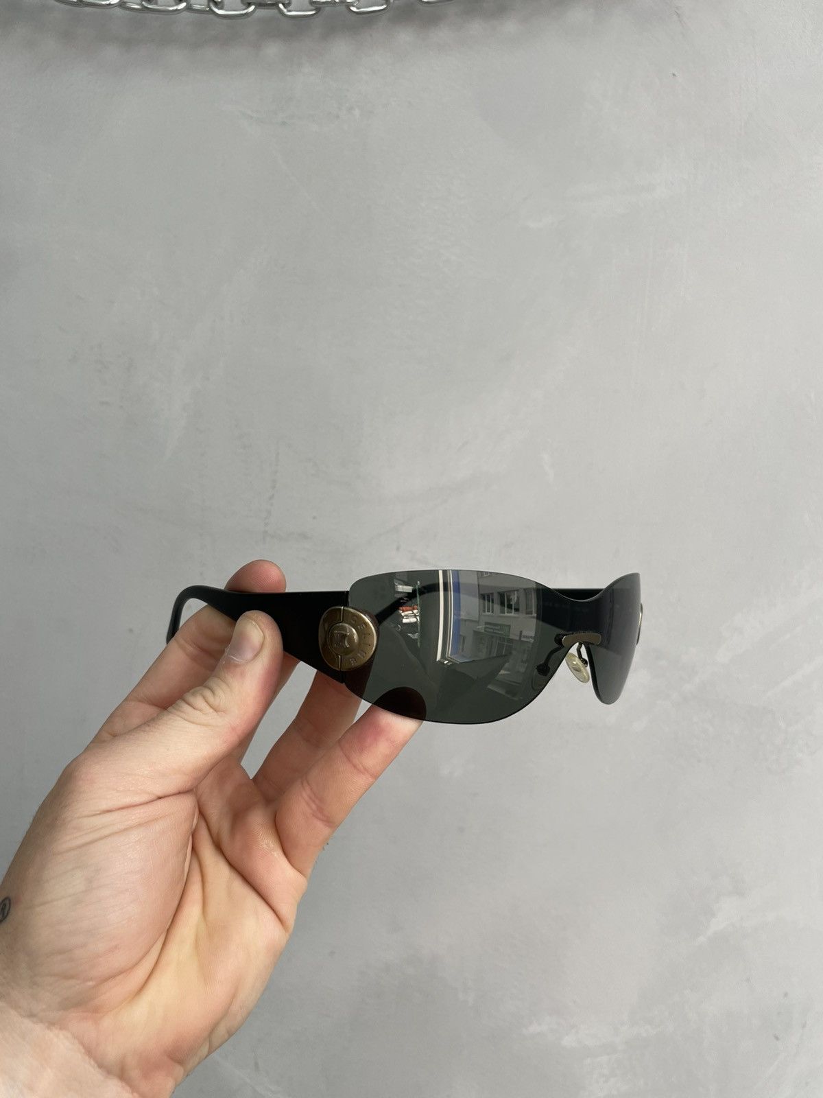 Celine × Designer VINTAGE CELINE SUNGLASSES Y2K MUSL RIMLESS 90s Size ONE SIZE - 8 Thumbnail