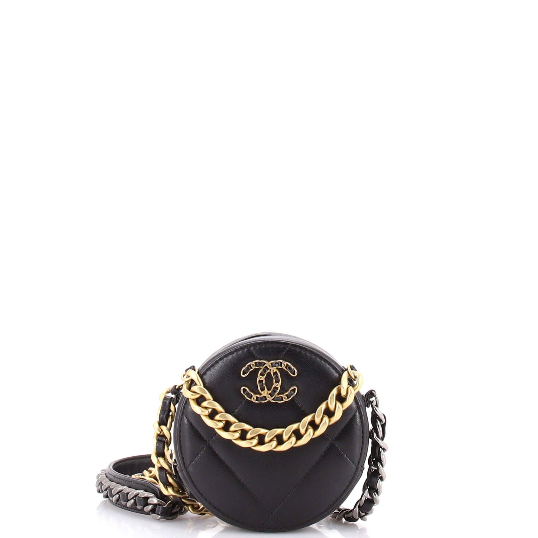 Chanel 19 Round Clutch with Chain Size ONE SIZE - 1 Thumbnail