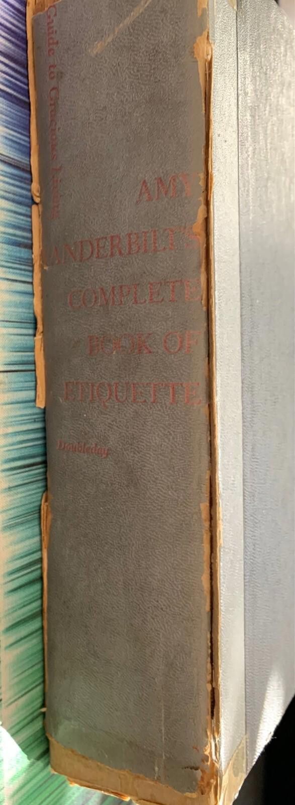 Other Complete Book of Etiquette Amy Vanderbilt Size ONE SIZE - 6 Thumbnail