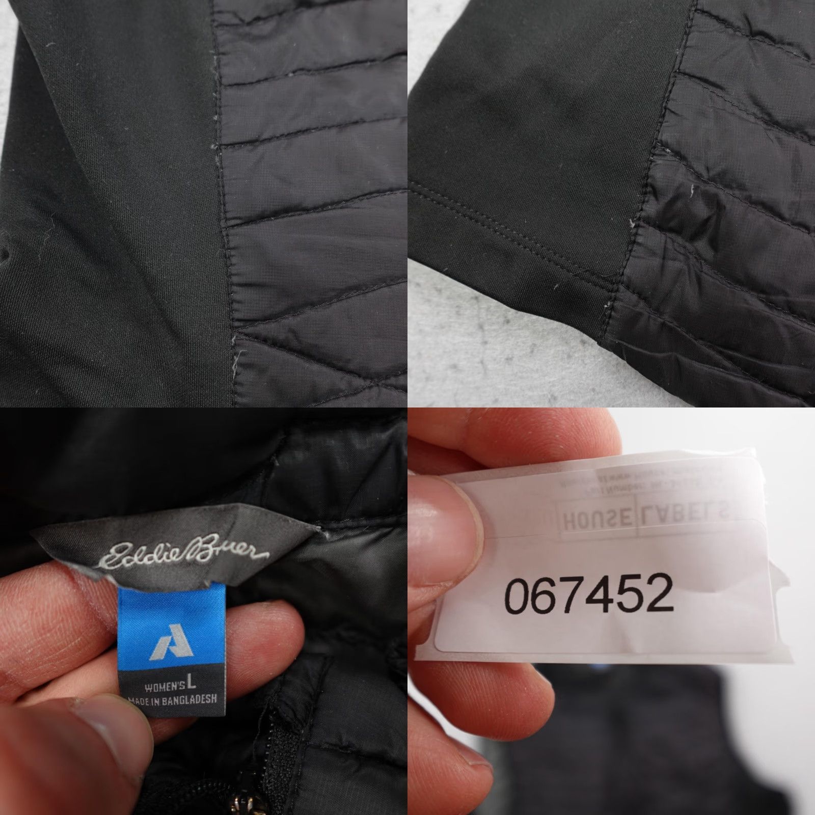 Eddie Bauer Eddie Bauer Vest Womens Large Black First Ascent Puffer Goose Down Gilet Quilted Vest Size L / US 10 / IT 46 - 8 Thumbnail