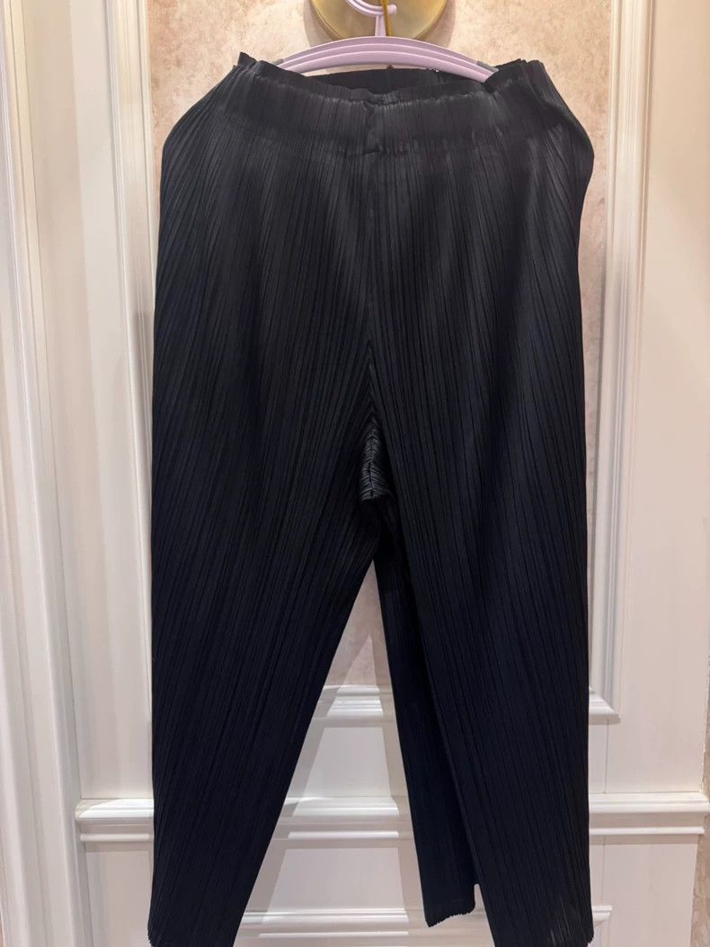 Issey Miyake Issey Miyake size:3 Black kelp pants Size 42" / US 20 - 6 Thumbnail