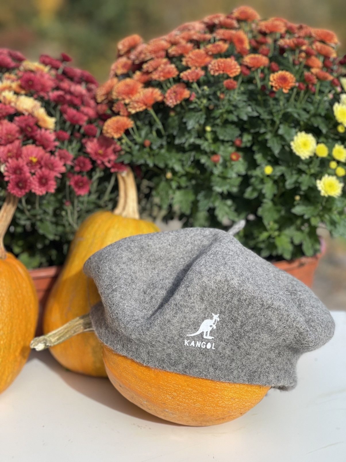 Kangol Kangol wool grey beret hat Size ONE SIZE - 3 Thumbnail