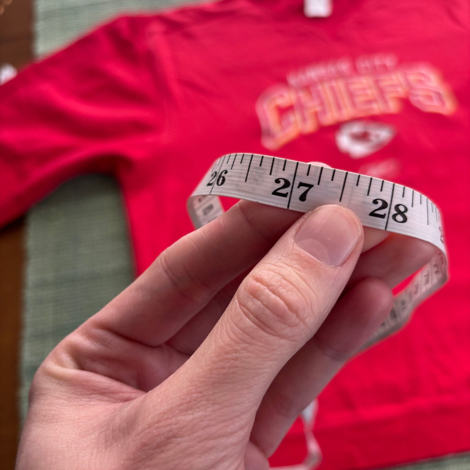 NFL × Reebok × Vintage Vintage red Kansas City Chiefs embroidered Reebok sweatshirt Size US L / EU 52-54 / 3 - 9 Thumbnail