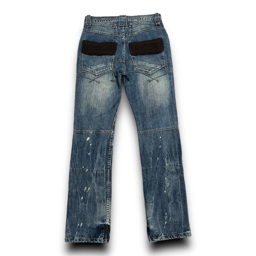 Japanese Brand × PPFM PPFM DISTRESSED DENIM JAPANESE BRAND JEANS Size US 33 - 2 Thumbnail
