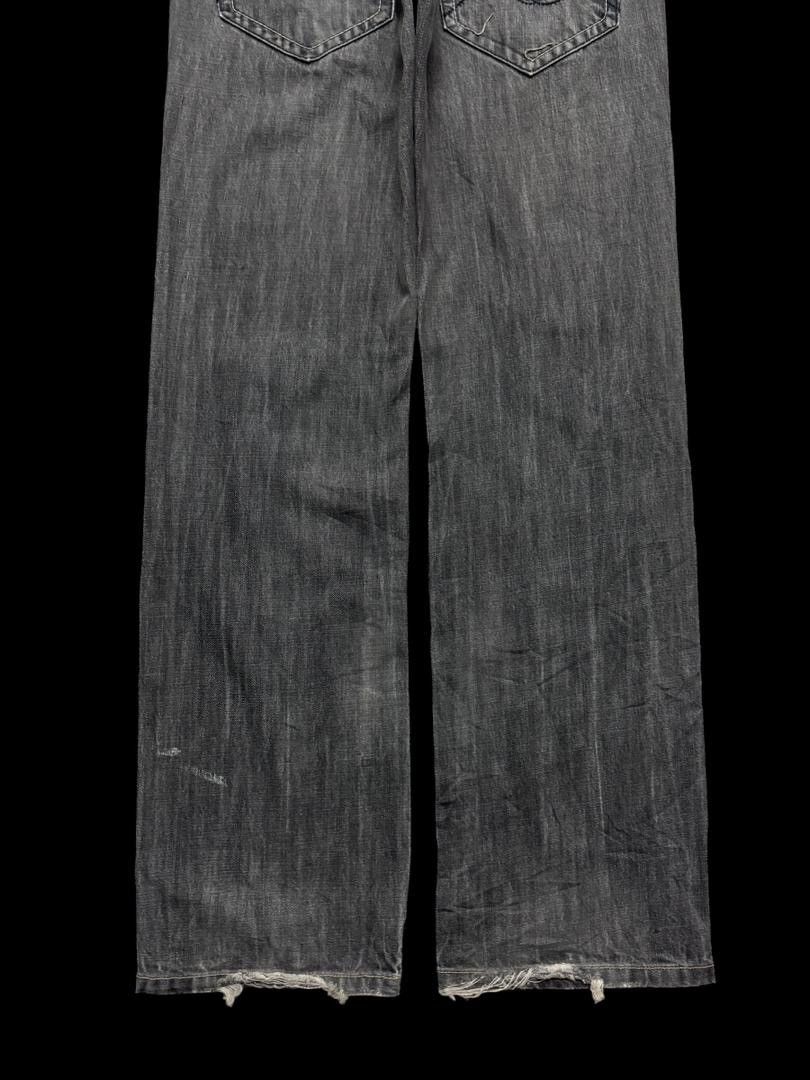 Japanese Brand BAGGY Vintage Japanese Blumisty Clawmark Distressed Jeans Size US 32 / EU 48 - 14 Thumbnail