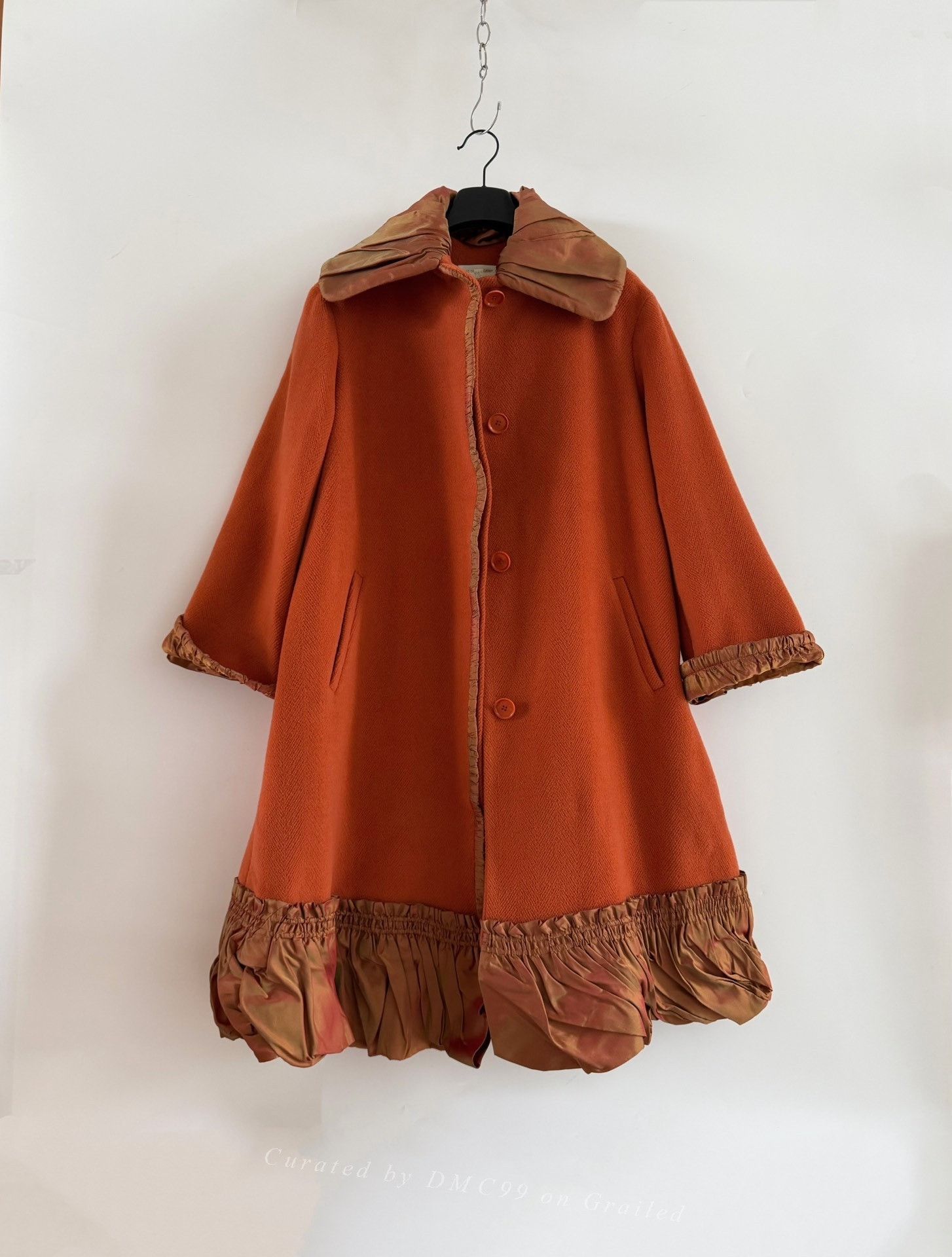 Romeo Gigli Romeo Gigli Vintage Iridescent Lapel Coat Size S / US 4 / IT 40 - 1 Thumbnail