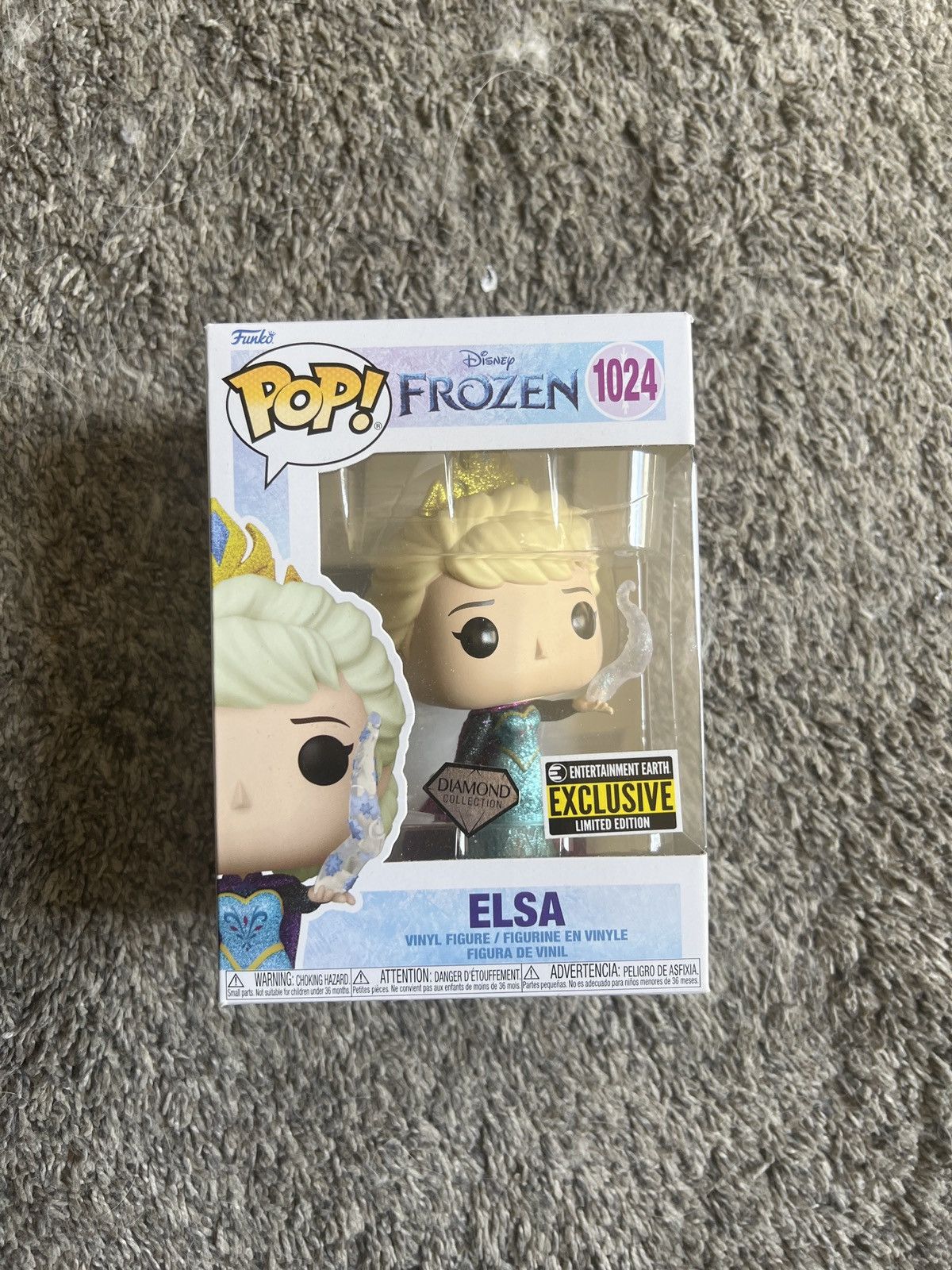 Disney Funko Pop! Elsa Vinyl Figure Size ONE SIZE - 1 Thumbnail