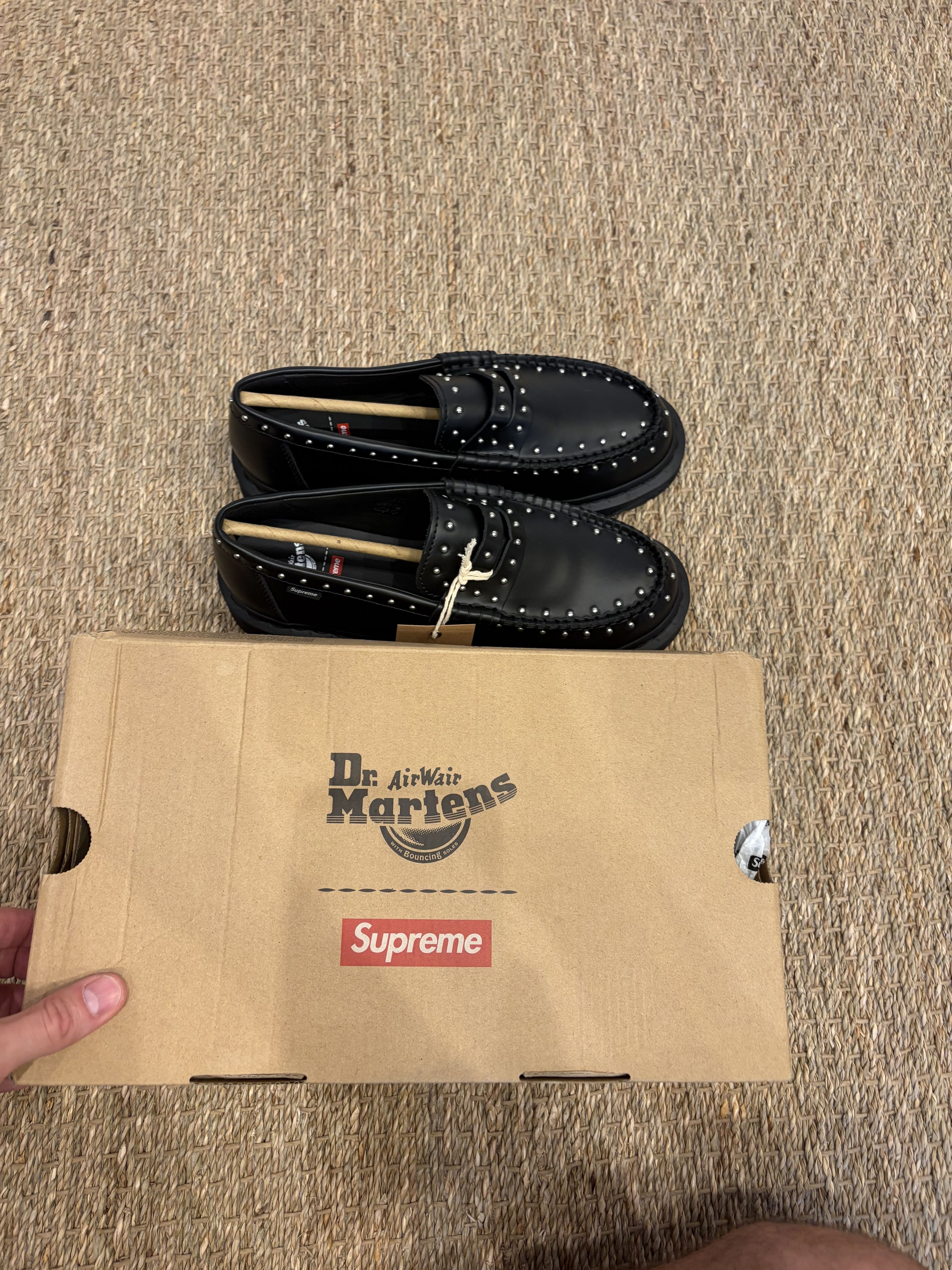 Dr. Martens × Supreme Mocassin en cuir noir Dr Martens x Supreme Size US 8 / EU 41 - 19 Thumbnail