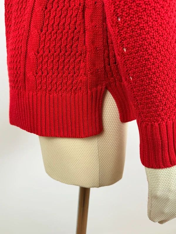 Tommy Hilfiger Maglione Tommy Hilfiger Rosso Donna S Size S / US 4 / IT 40 - 7 Thumbnail